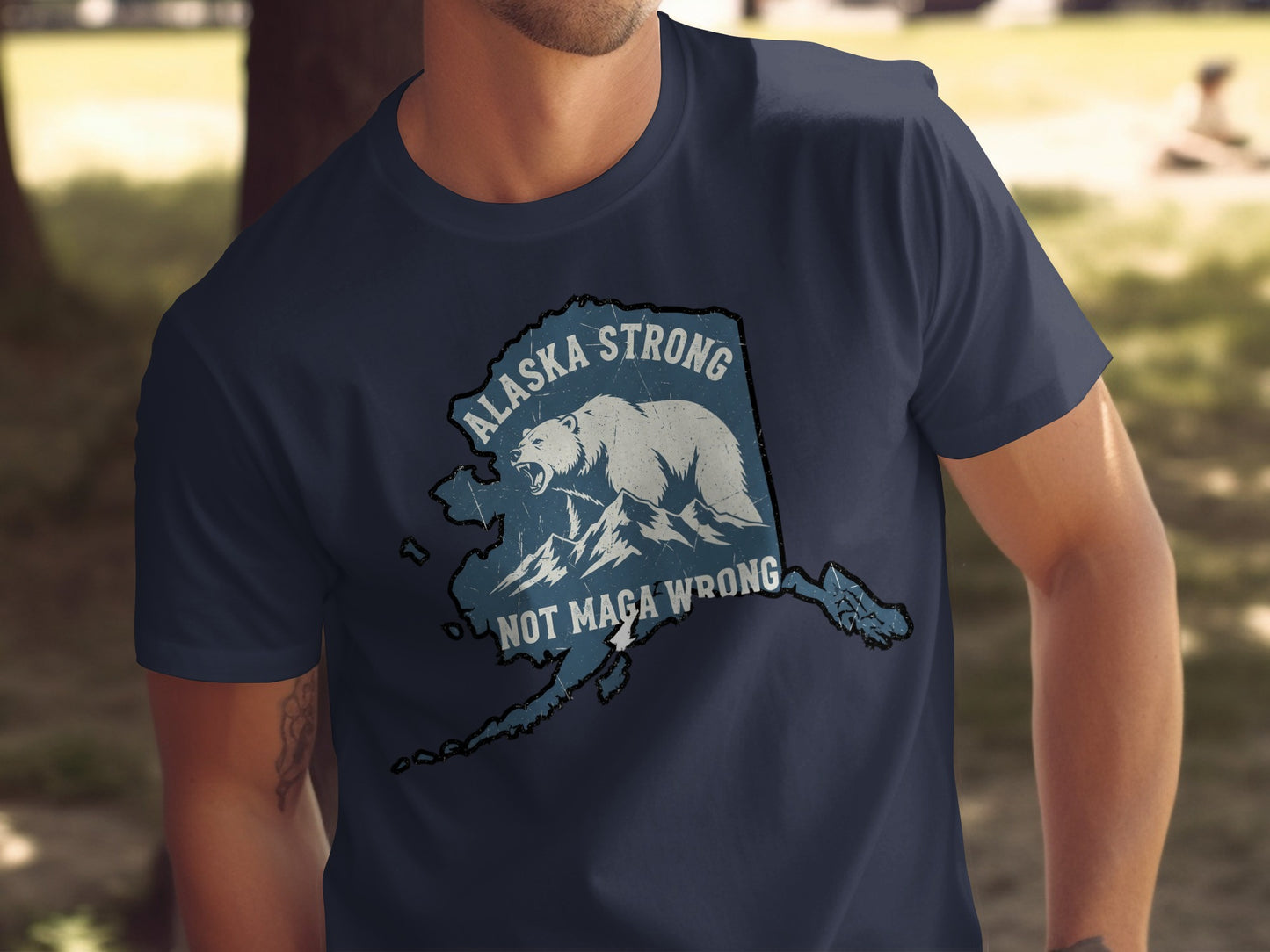 Alaska Strong Not Maga Wrong T-Shirt product