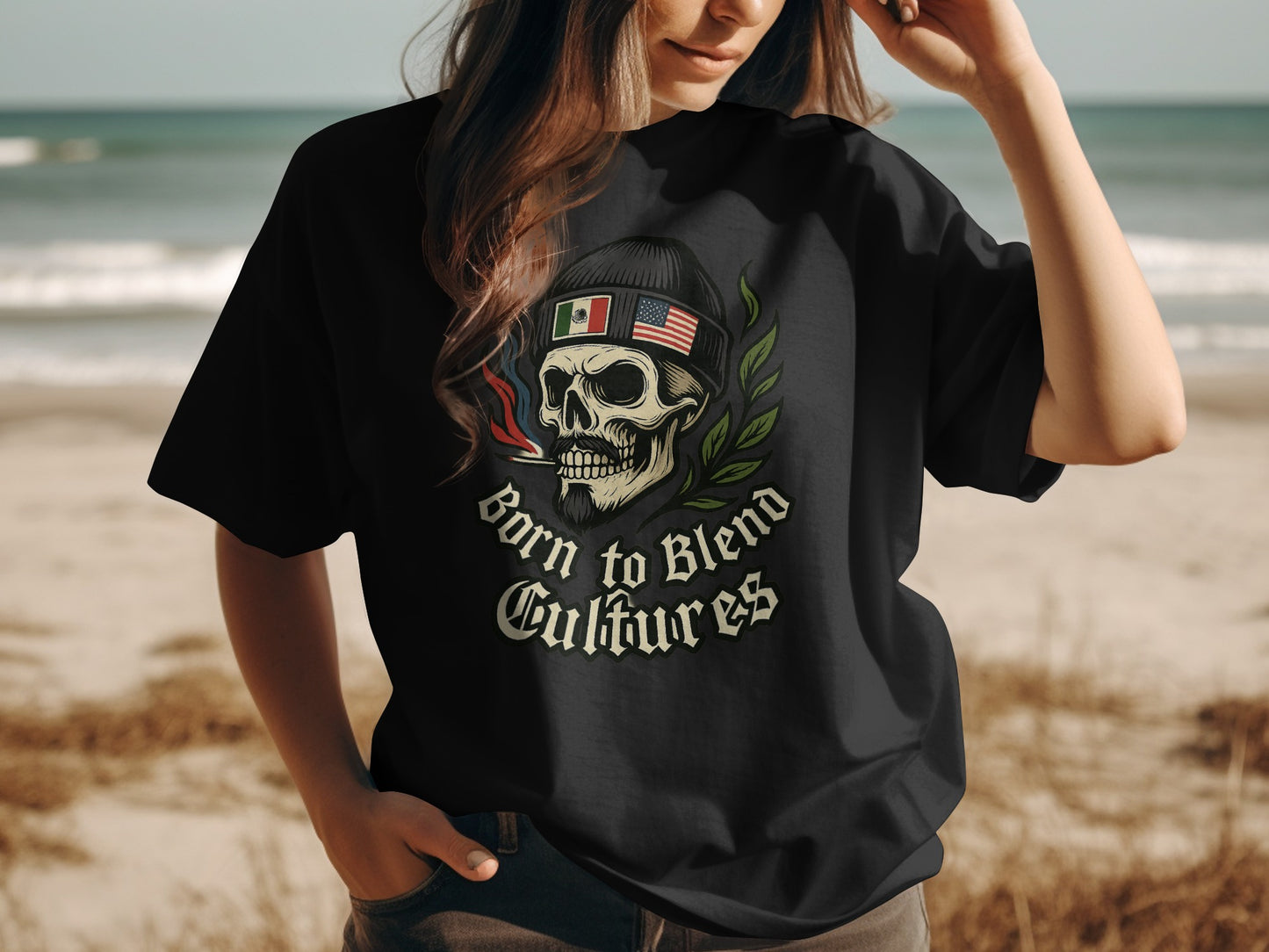 Born to Blend Cultures Graphic T-Shirt product