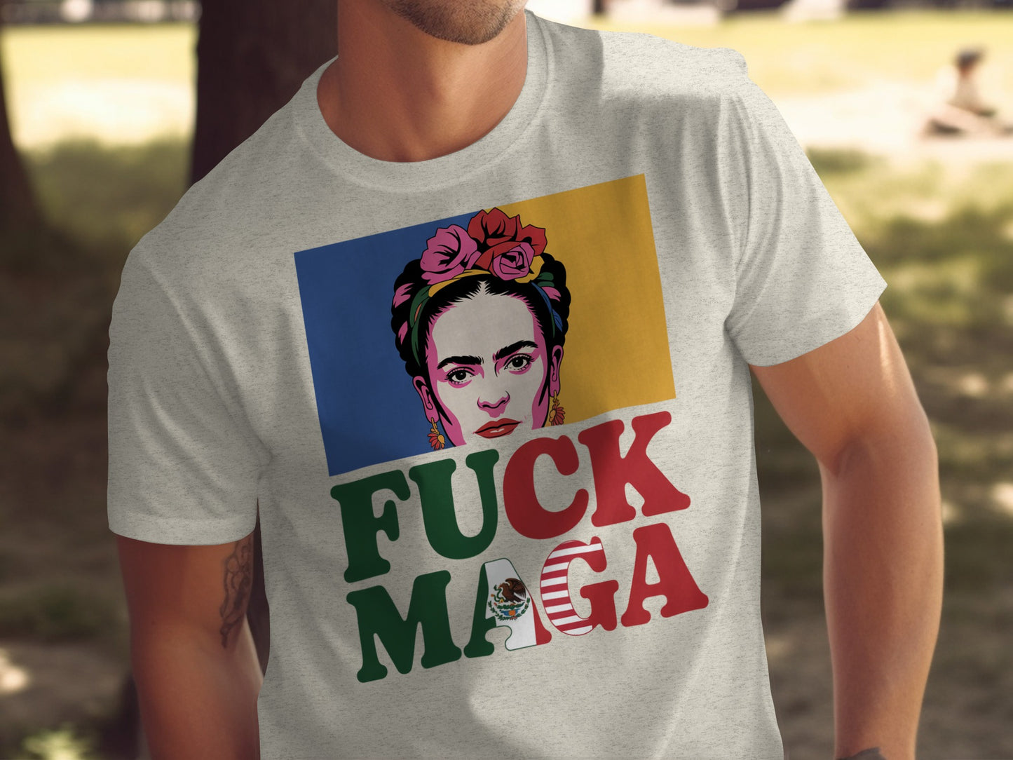 Frida Kahlo Fuck MAGA Mexican Pride Shirt product