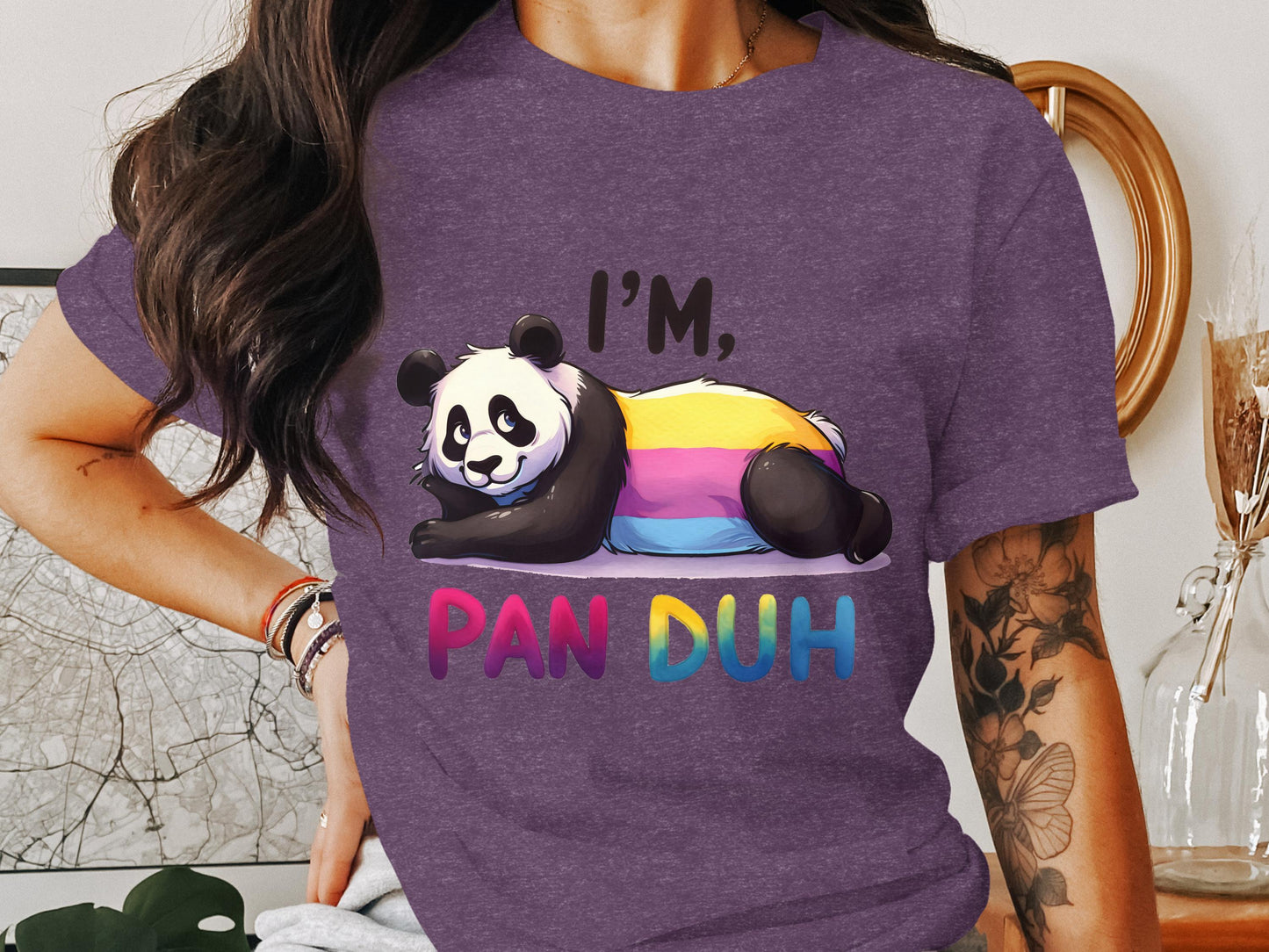 I'm Pan Duh Graphic Print T-Shirt product