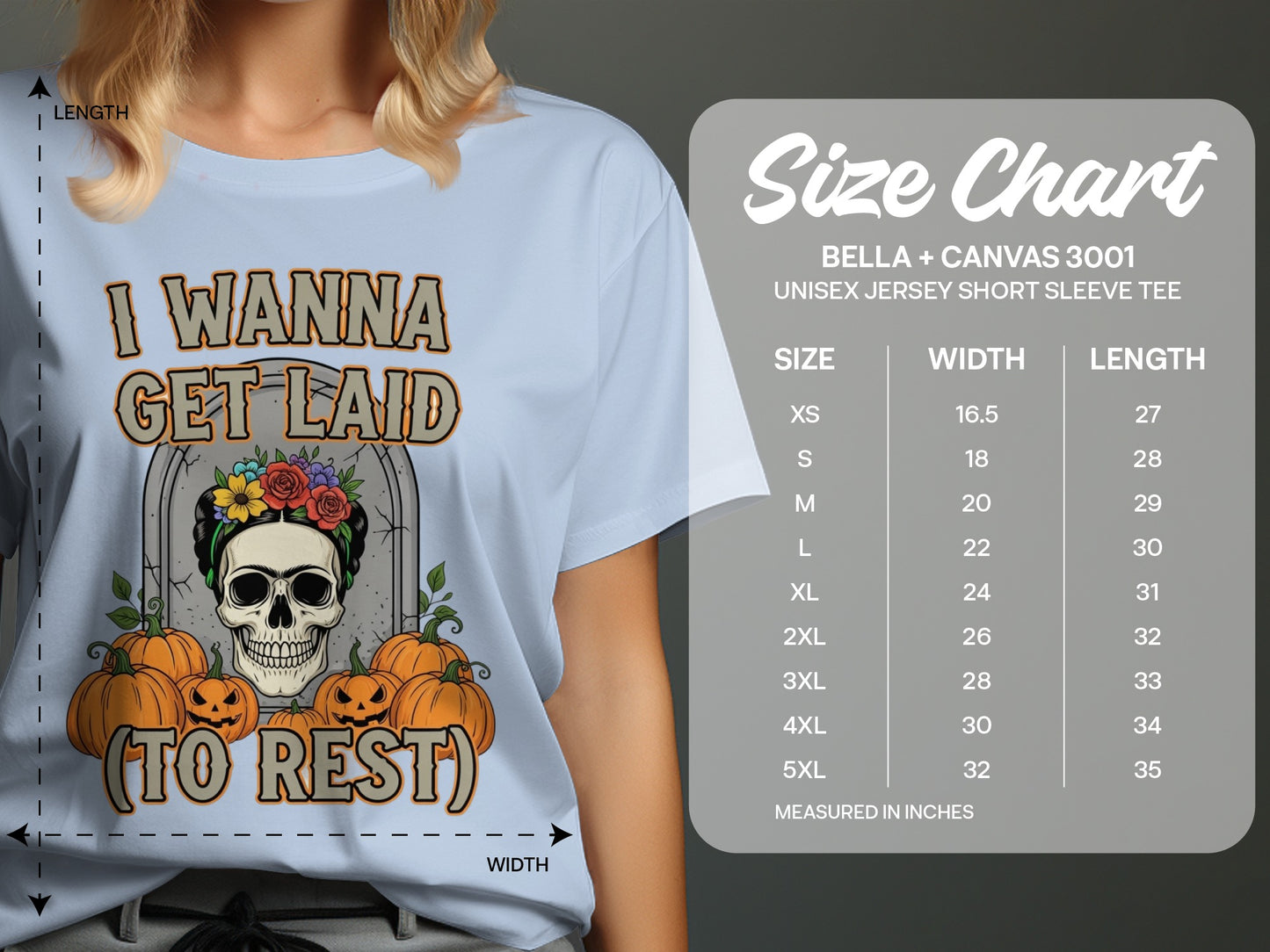 I Wanna Get Laid To Rest Halloween Shirt product