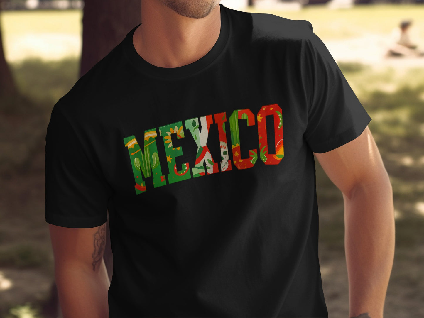 Mexico Themed Graphic Printed T-shirt product type