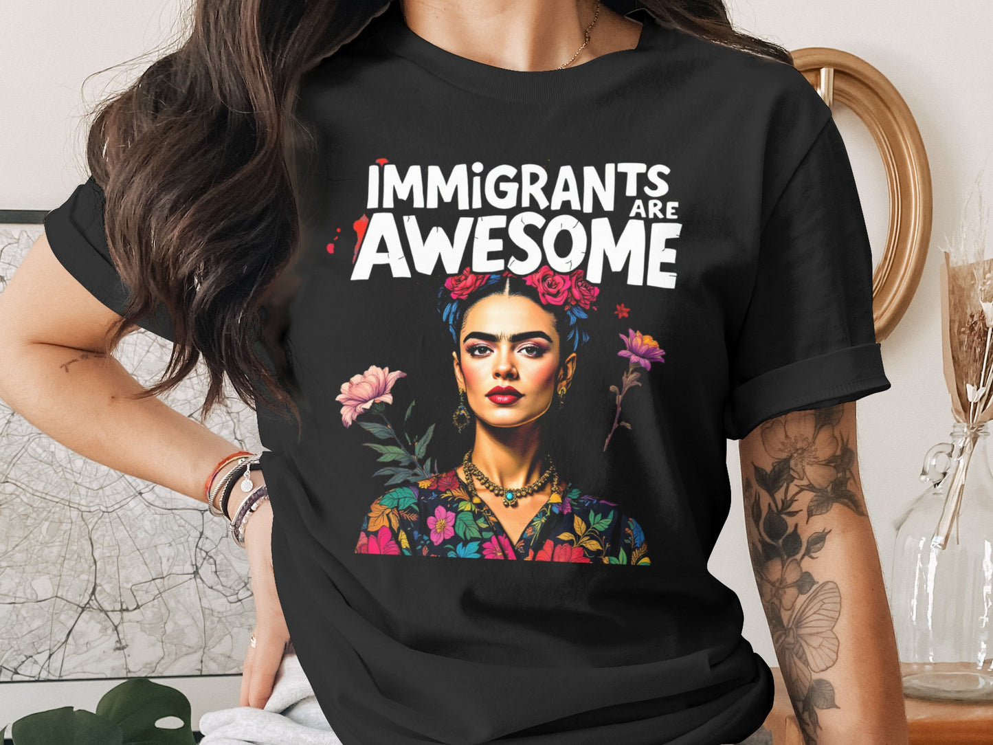 Immigrants Are Awesome T-Shirt product type