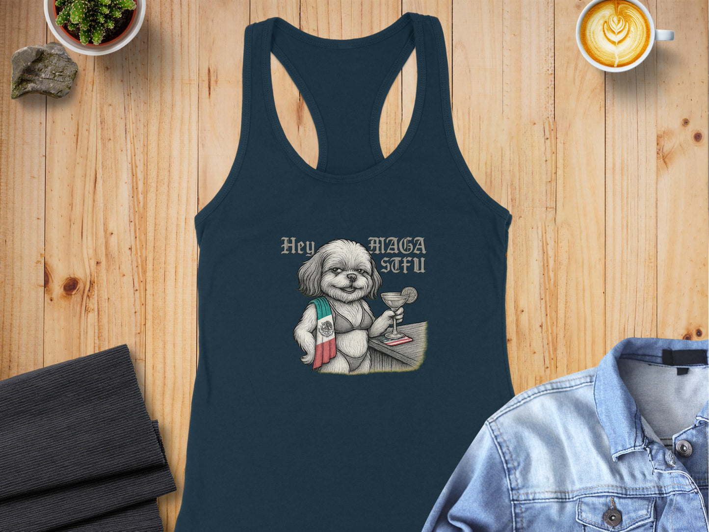 Hey MAGA Shut Up Printed Tank Top product type