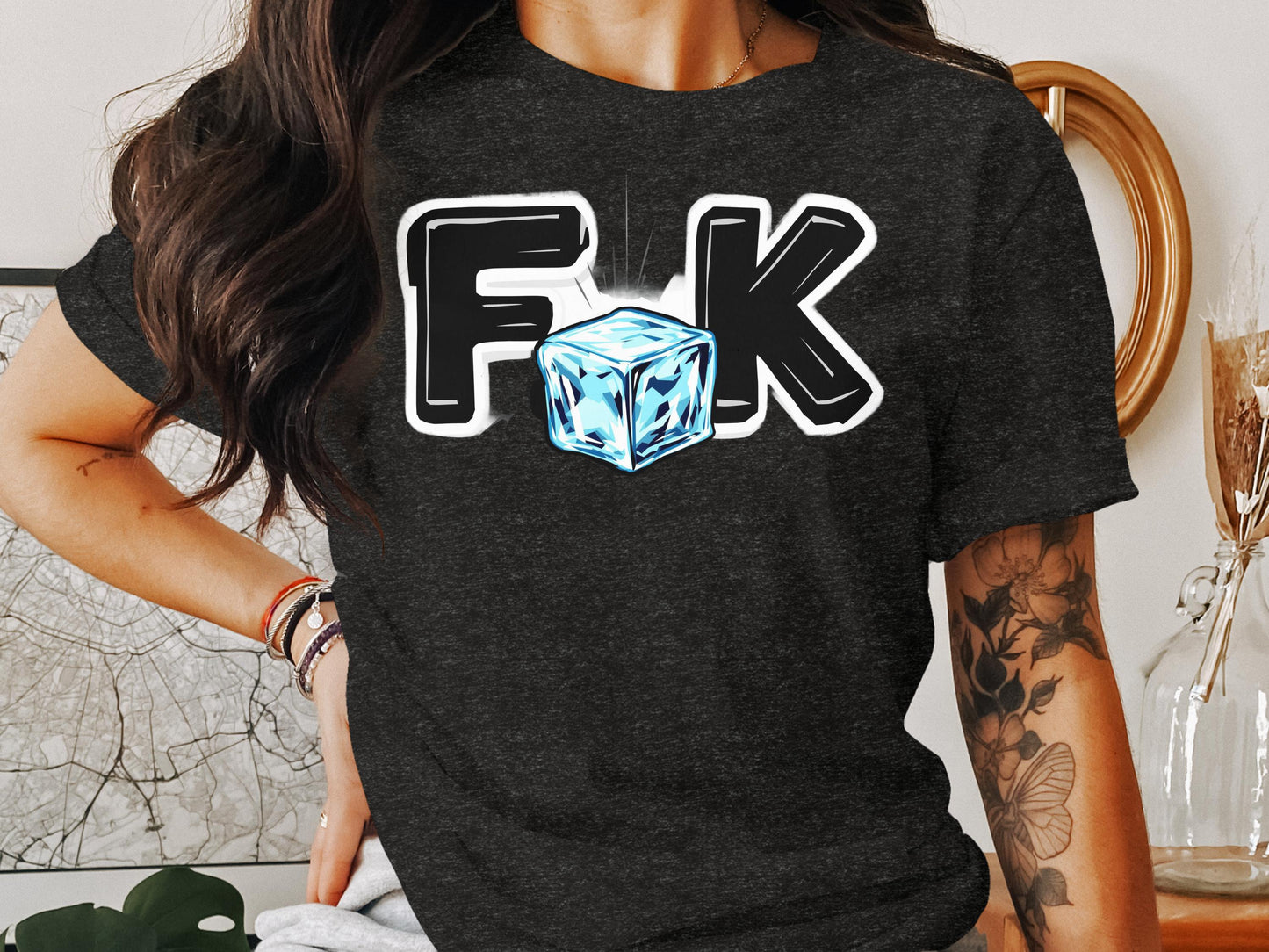 FK Graphic Tee with Ice Cube Design product type