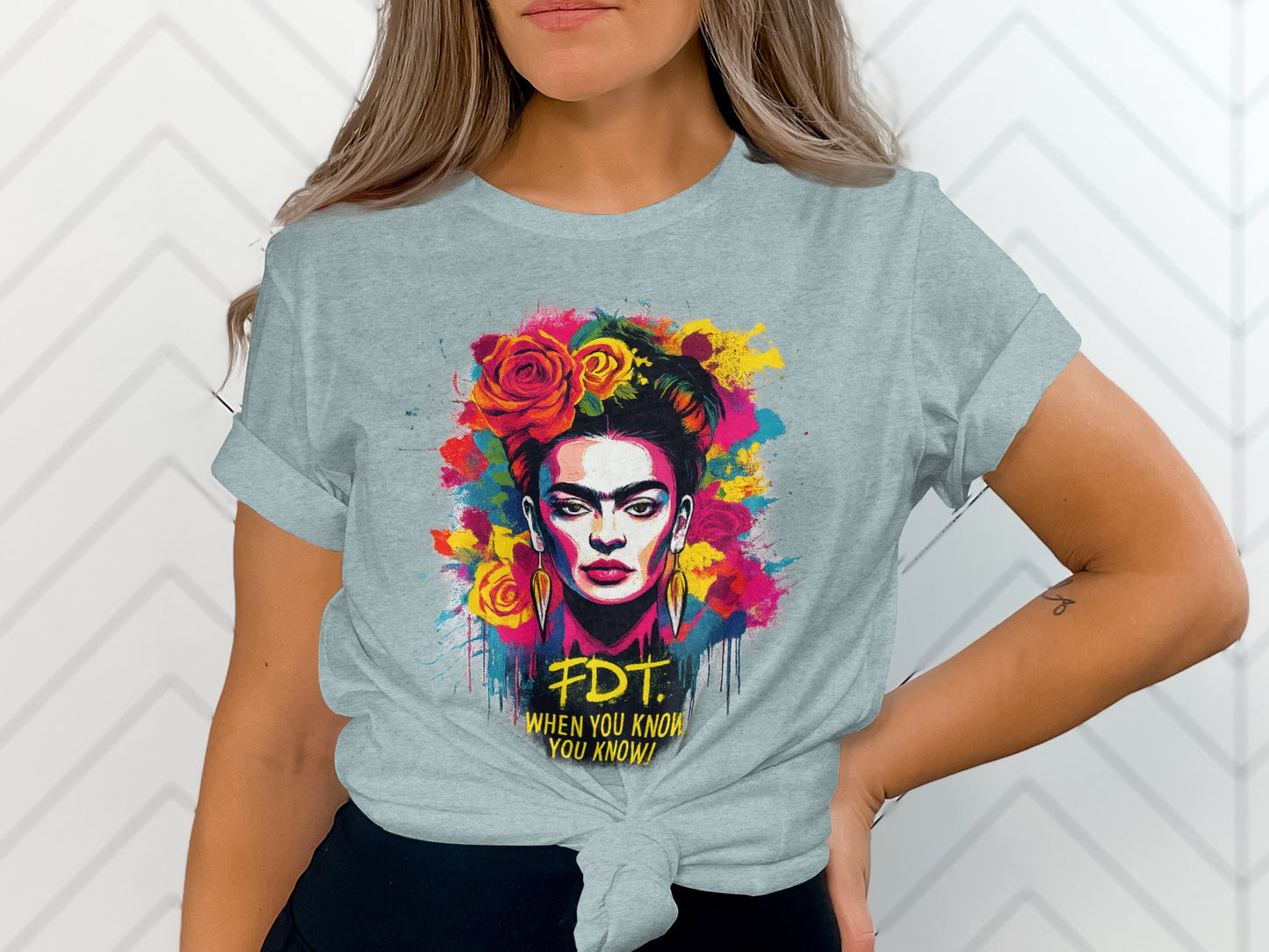 Frida Kahlo FDT When You Know You Know T-shirt product type