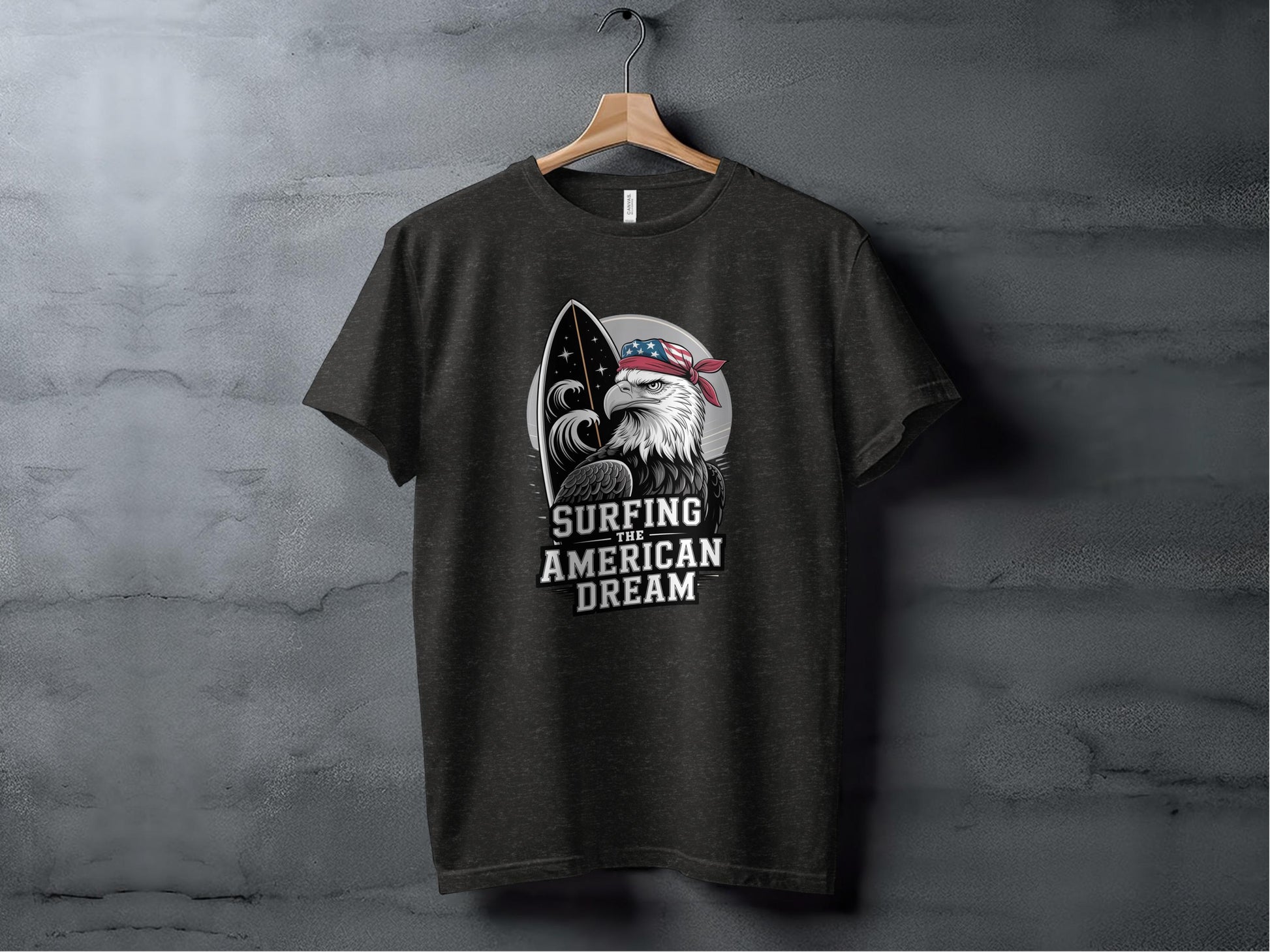 Surfing the American Dream Graphic T-shirt product