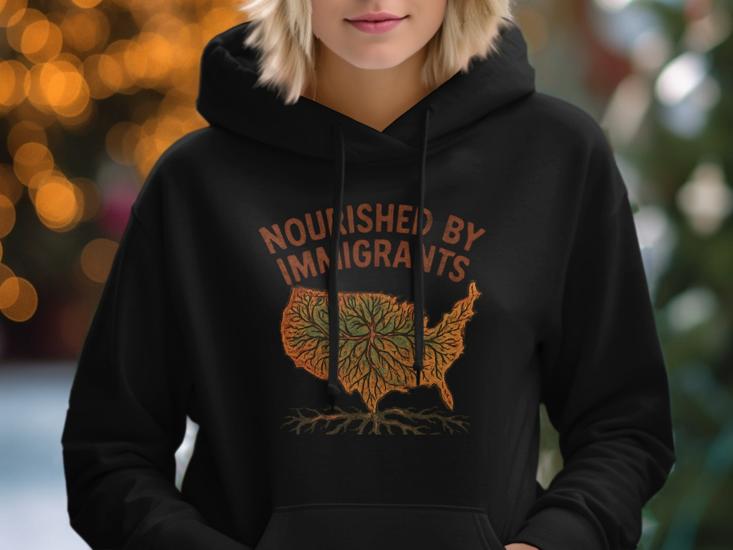 Nourished By Immigrants Graphic Hoodie product