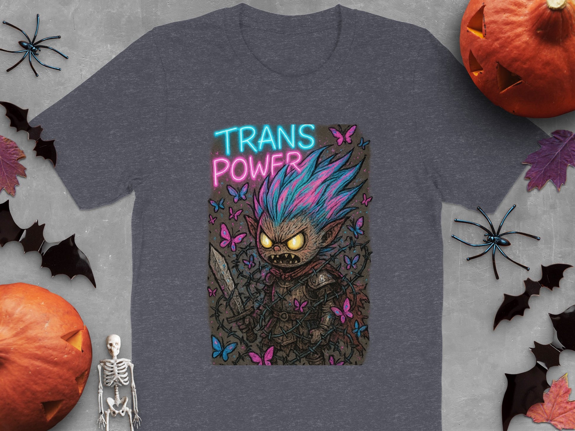 Trans Power Fierce Monster Graphic Tee Shirt product type
