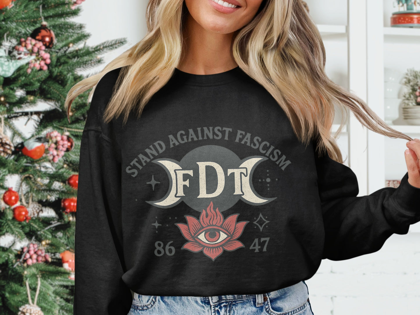 Stand Against Fascism FDT 86 47 Sweatshirt product type