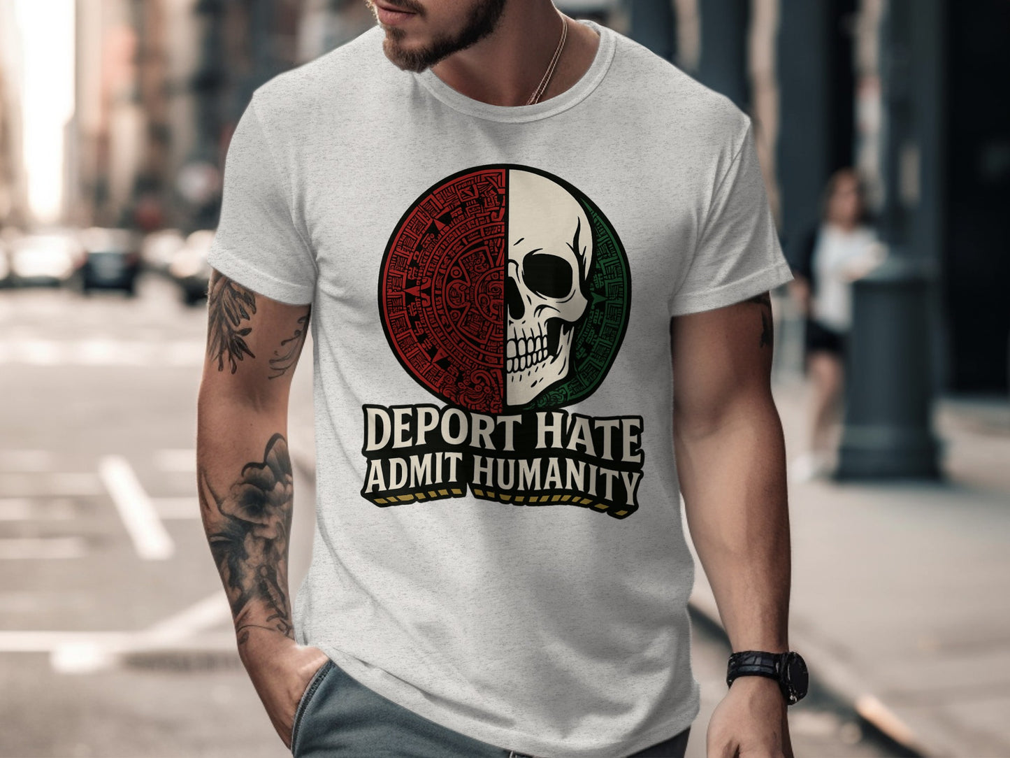 Deport Hate Admit Humanity Graphic T-shirt product