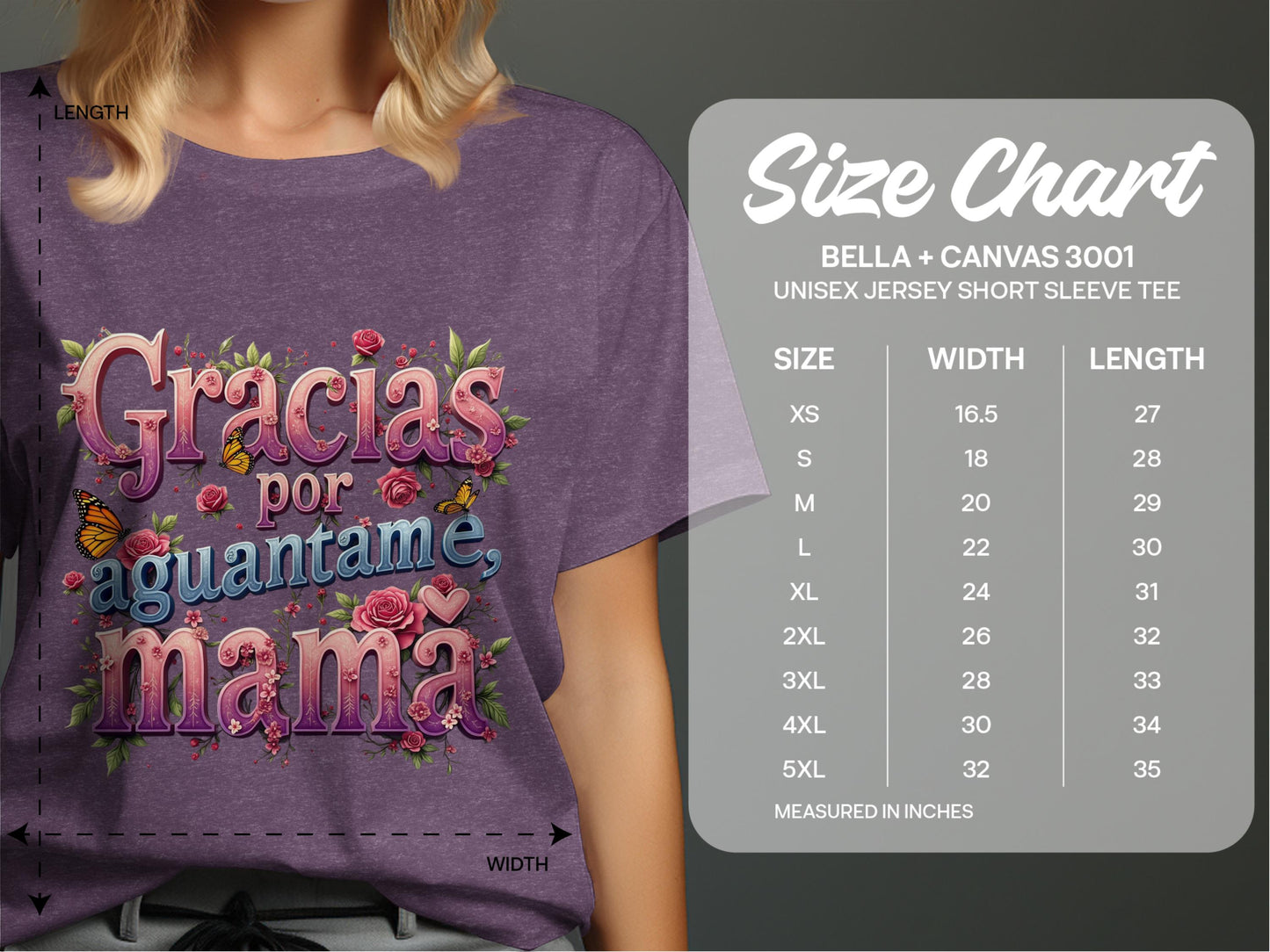 Gracias Por Aguantarme Mamá Short Sleeve Tee product
