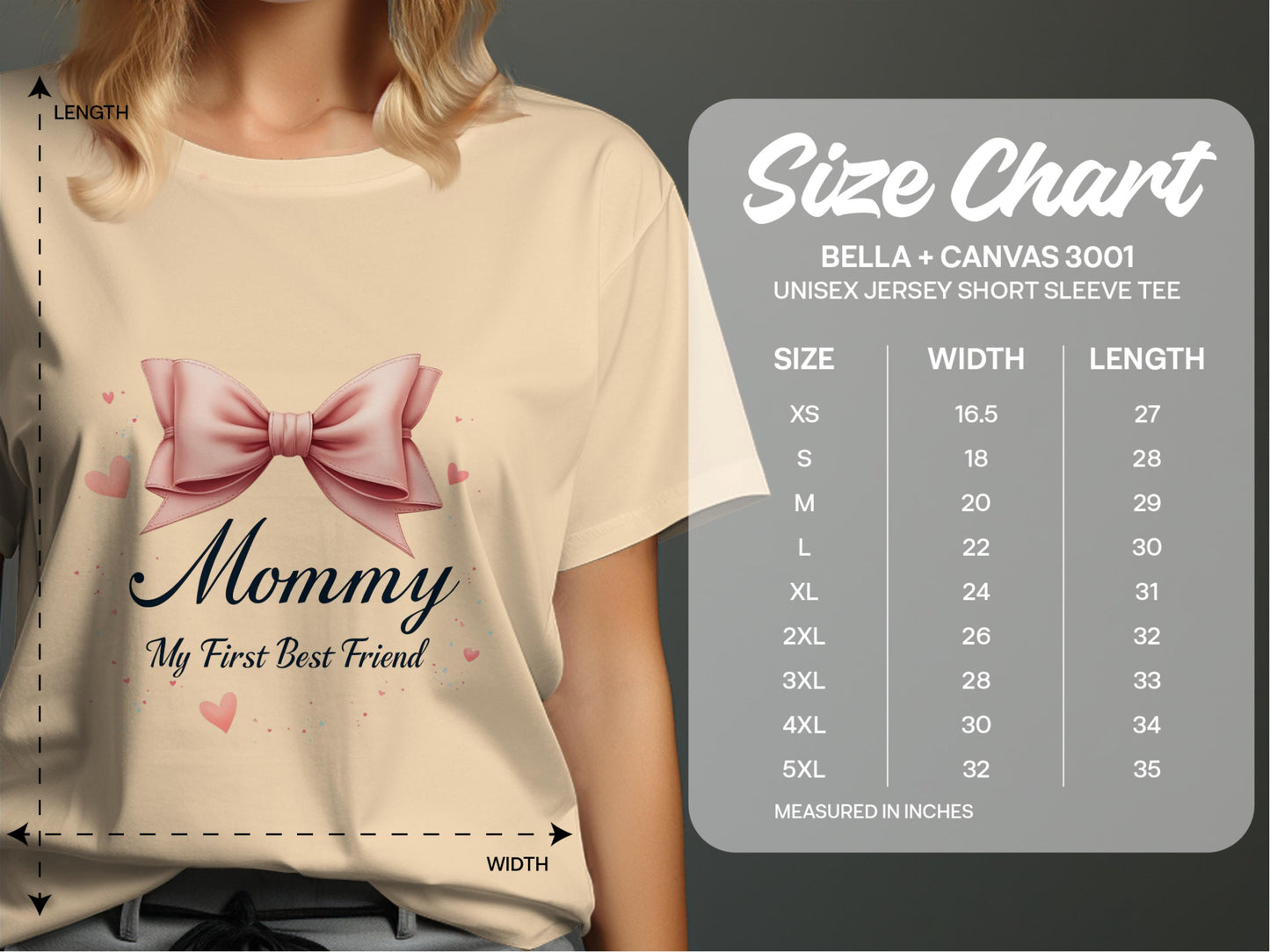 Mommy My First Best Friend Bow Graphic Tee product