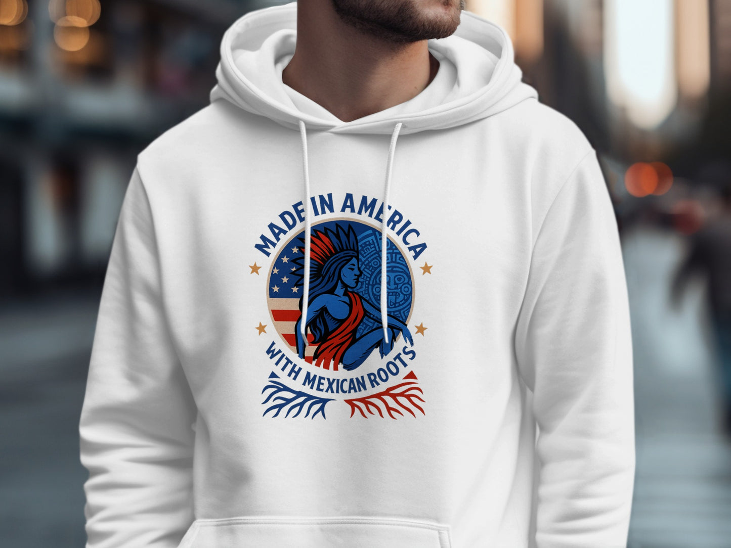 Made in America with Mexican Roots Hoodie product