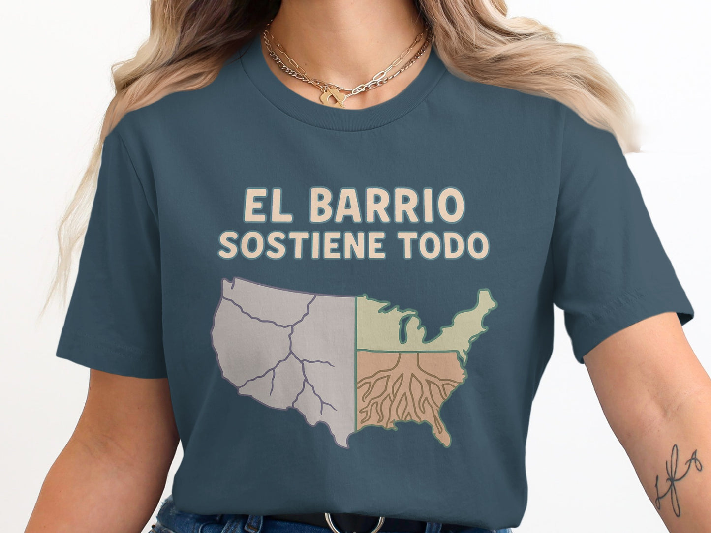 El Barrio Sostiene Todo Graphic Shirt product
