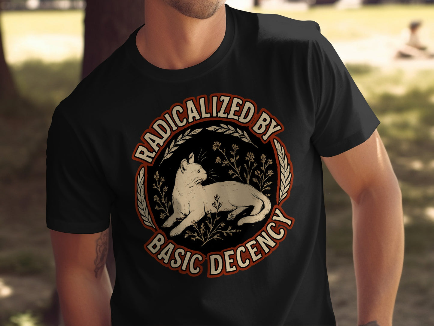 Radicalized By Basic Decency Graphic Shirt product type