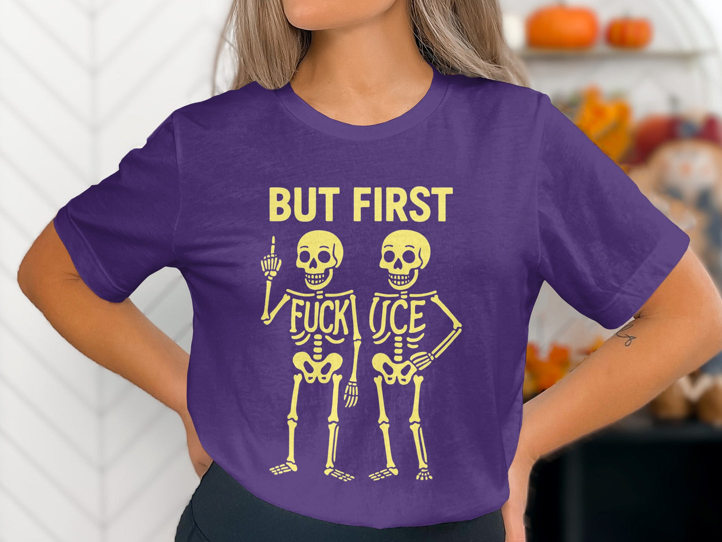 Humorous Skeletons Graphic Tee product type