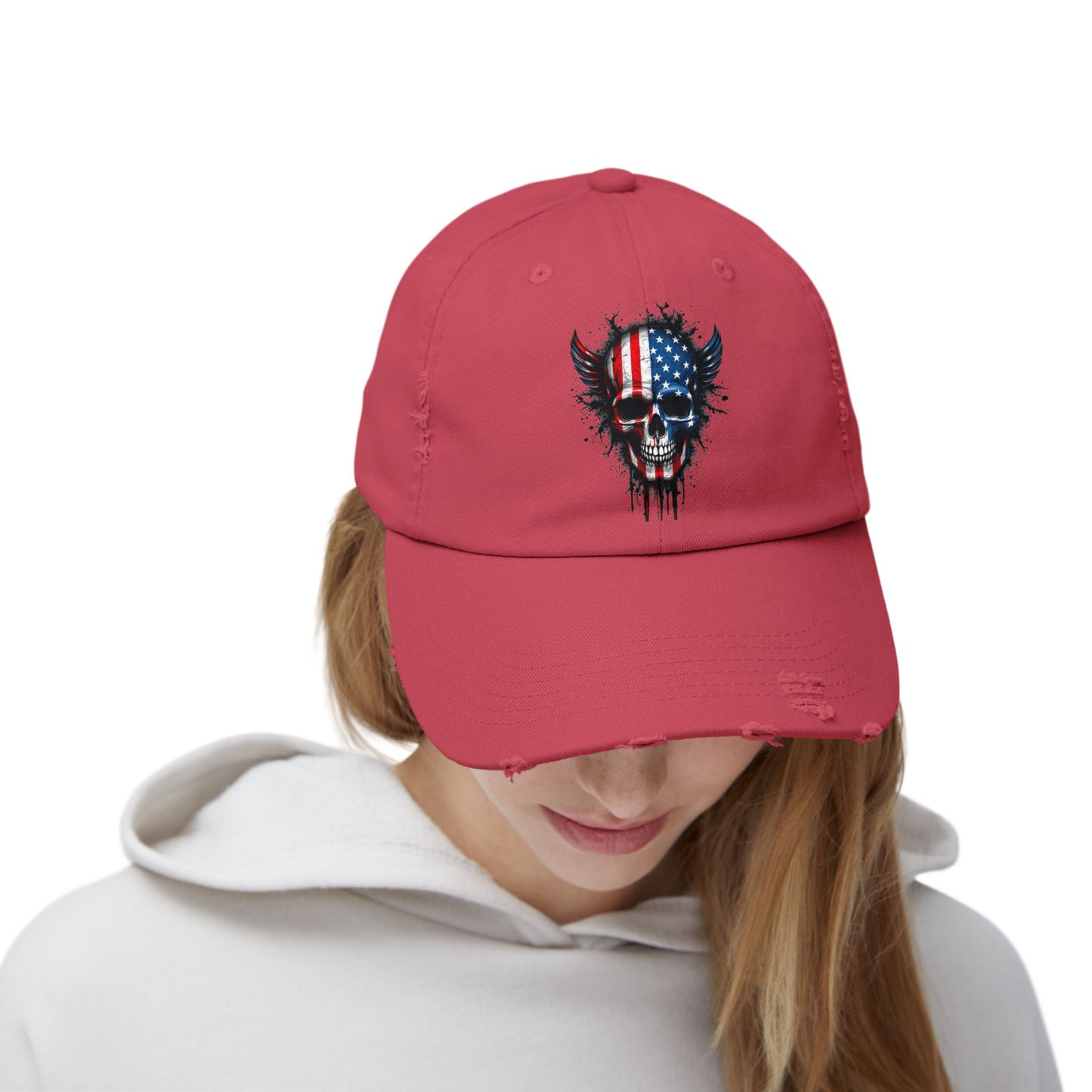 Vintage American Freedom Distressed Cap