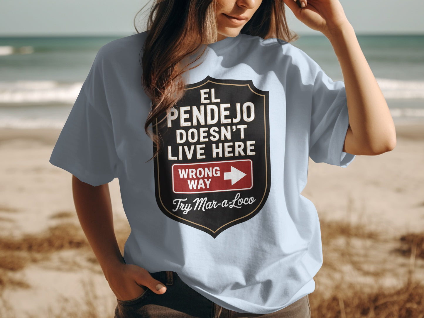 El Pendejo Doesn't Live Here Funny T-Shirt product