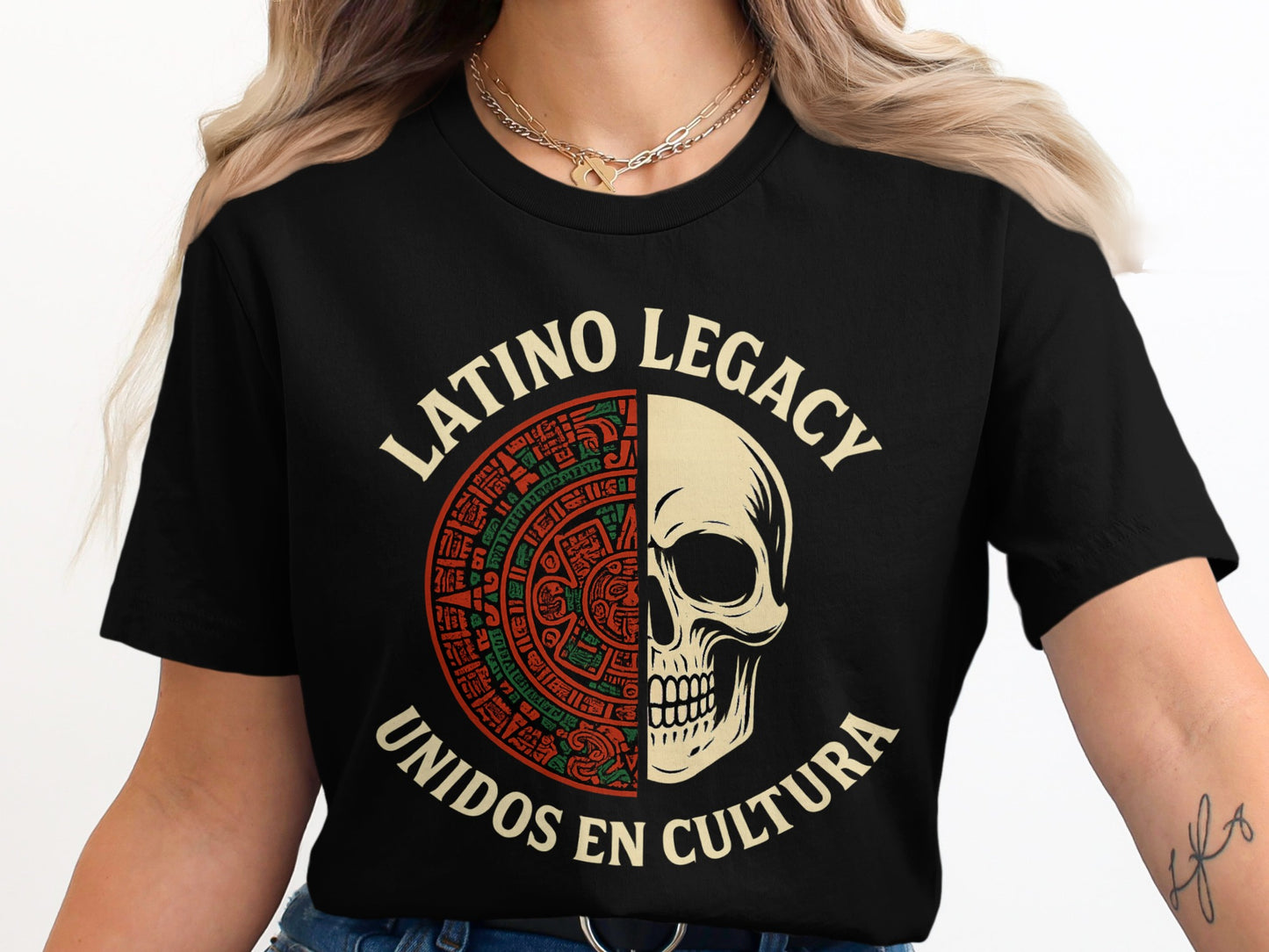 Latino Legacy Unidos En Cultura Graphic T-Shirt product