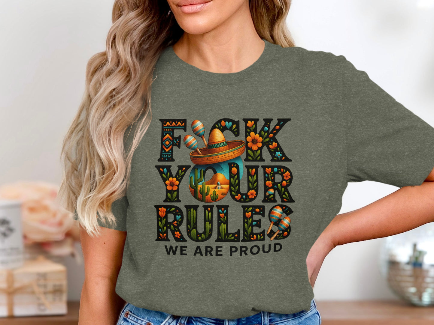 F*ck Your Rules We Are Proud Graphic Tee product