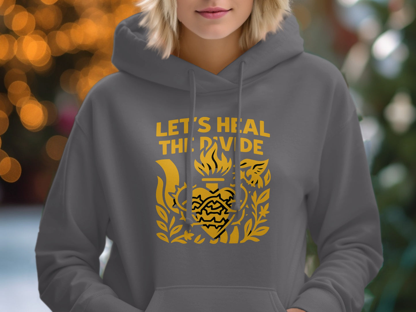 Let's Heal This Divide Graphic Hoodie product