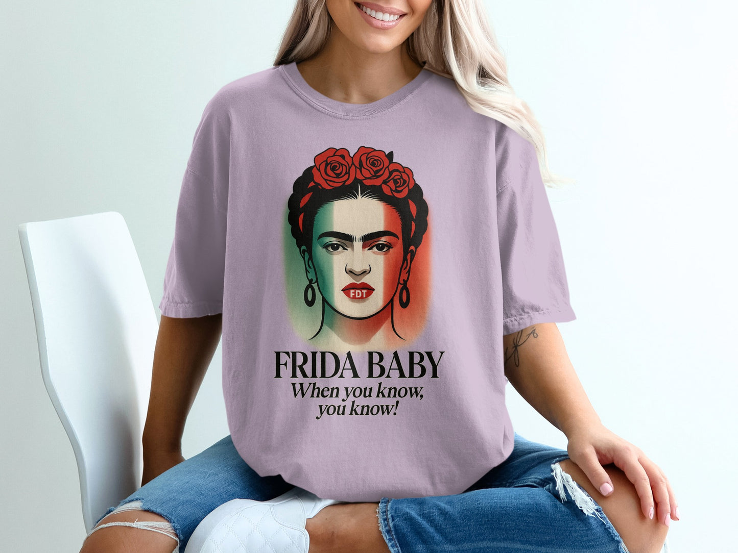 Frida Baby When You Know You Know Graphic T-shirt product type