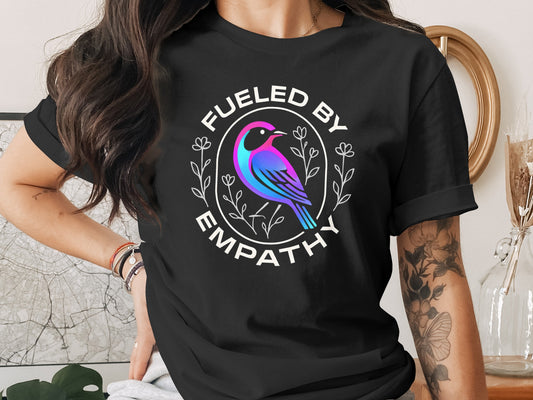 Fueled By Empathy Bird Graphic T-shirt product type