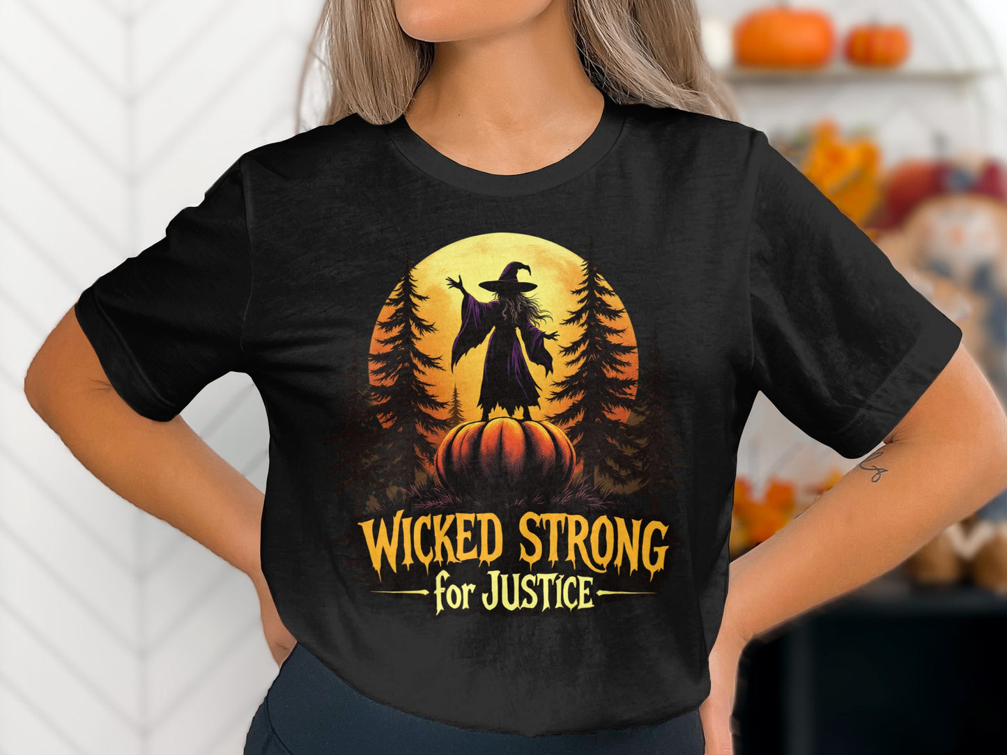 Wicked Strong for Justice Halloween T-Shirt product