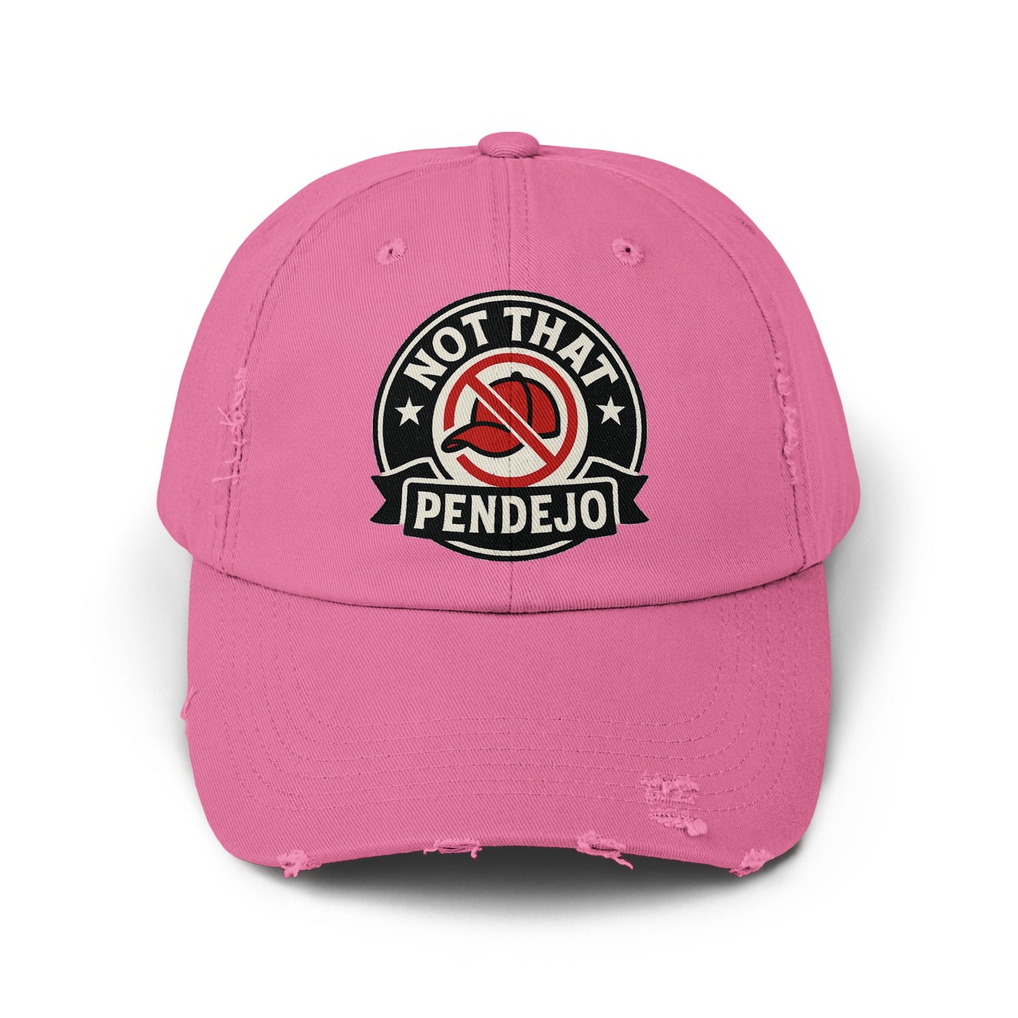 Not That Pendejo Embroidered Distressed Cap product