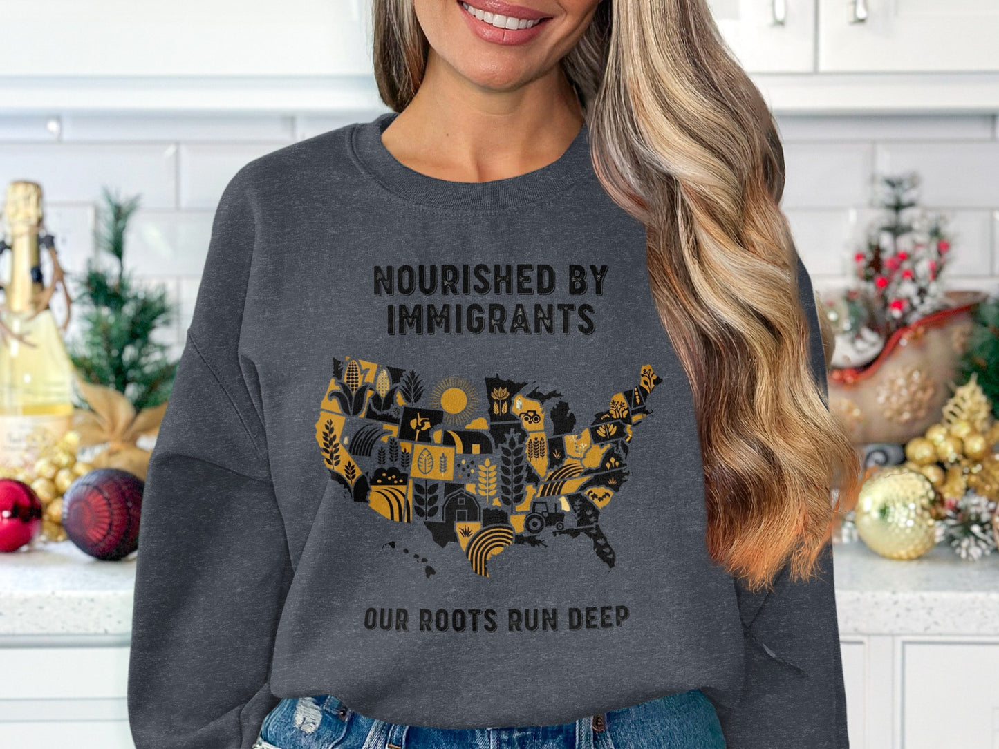 Nourished By Immigrants Our Roots Run Deep product type