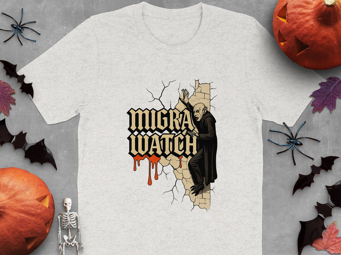 Halloween Wizard Breaking Wall T-Shirt product
