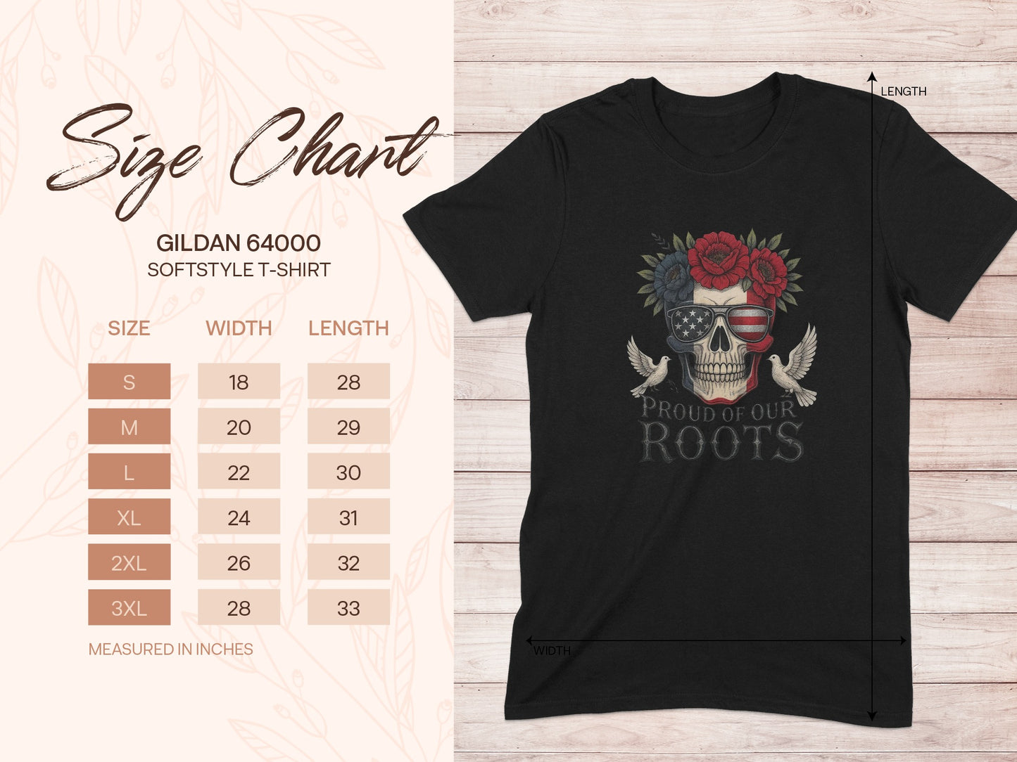 Proud of Our Roots Graphic Print T-shirt product