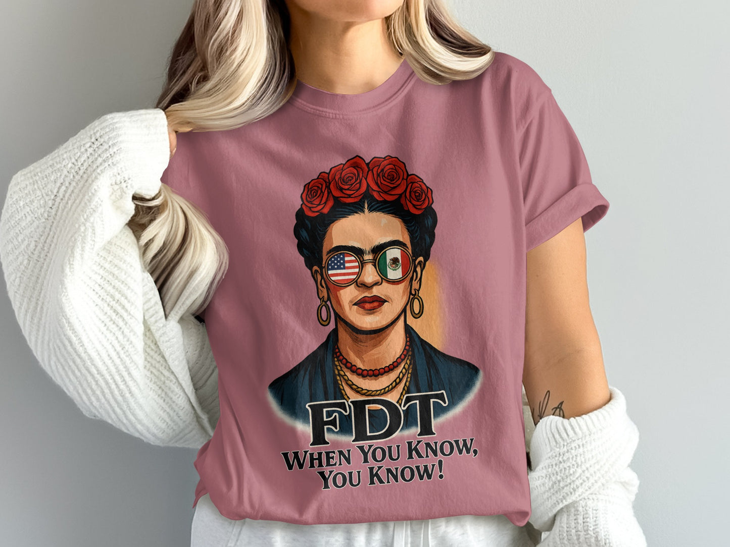 When You Know You Know FDT graphic t-shirt product type