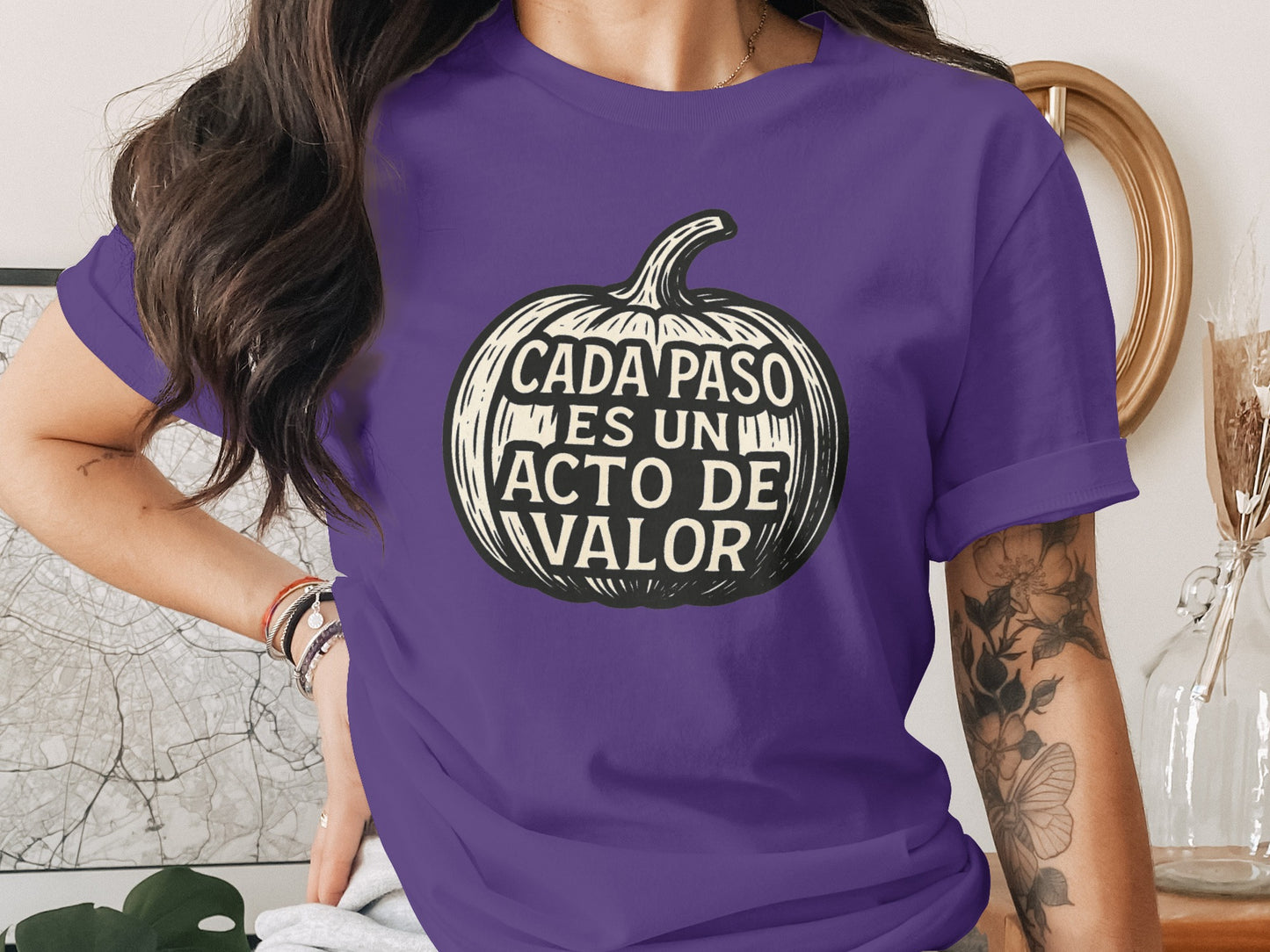 Cada Paso Es Un Acto De Valor Design Shirt product