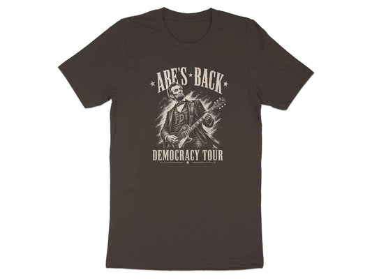 Abe's Back Democracy Tour Rocker T-Shirt