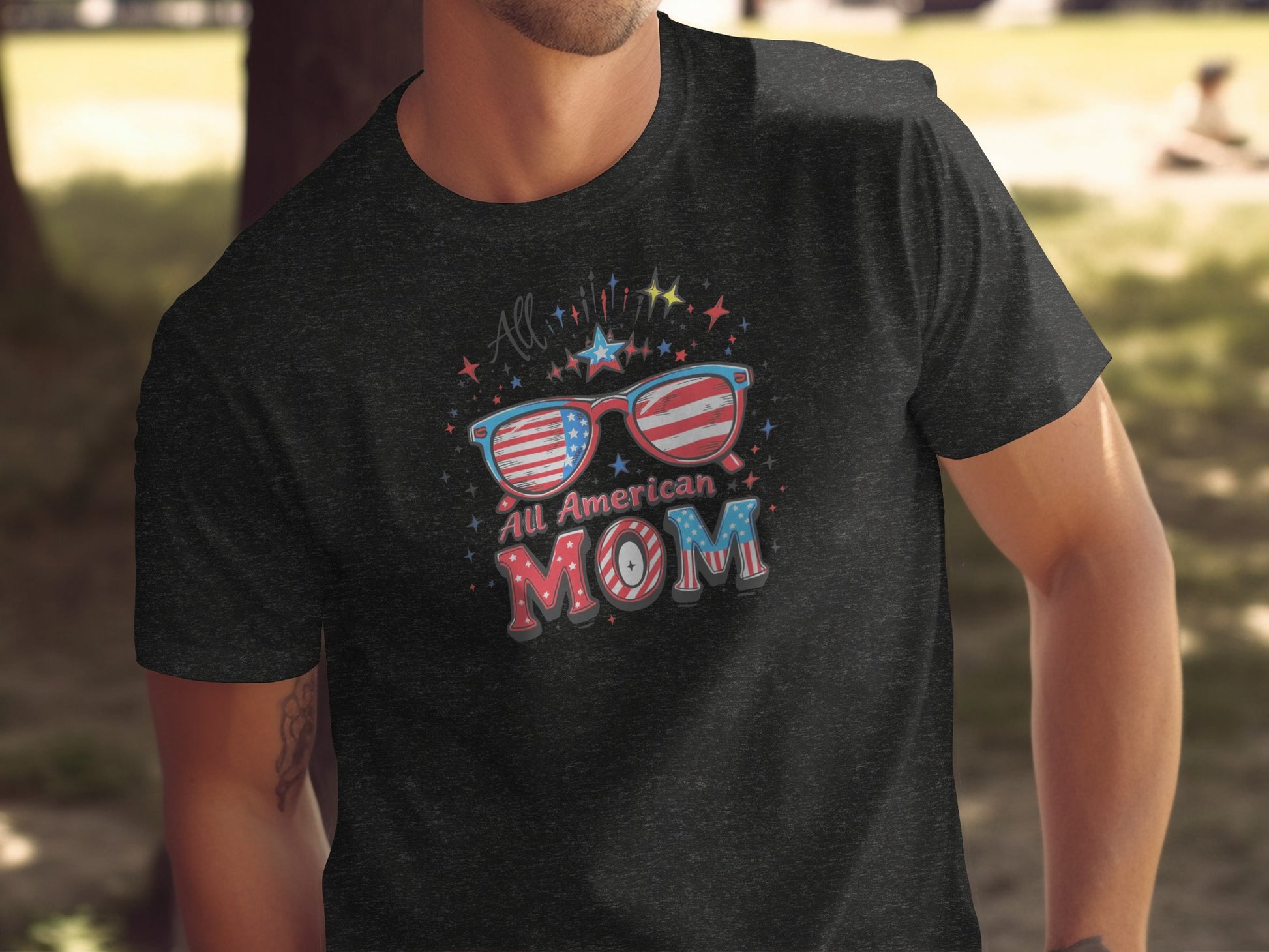 All American Mom Patriotic Sunglasses Design Shirt product