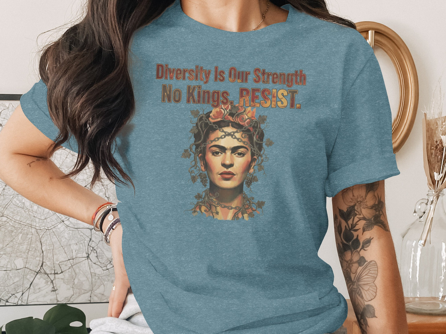 Diversity Is Our Strength No Kings RESIST t-shirt product
