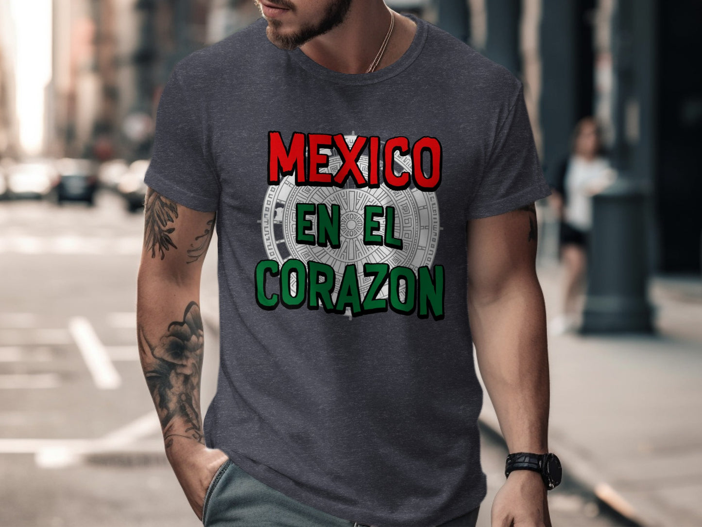 Mexico en el Corazon Graphic T-Shirt product