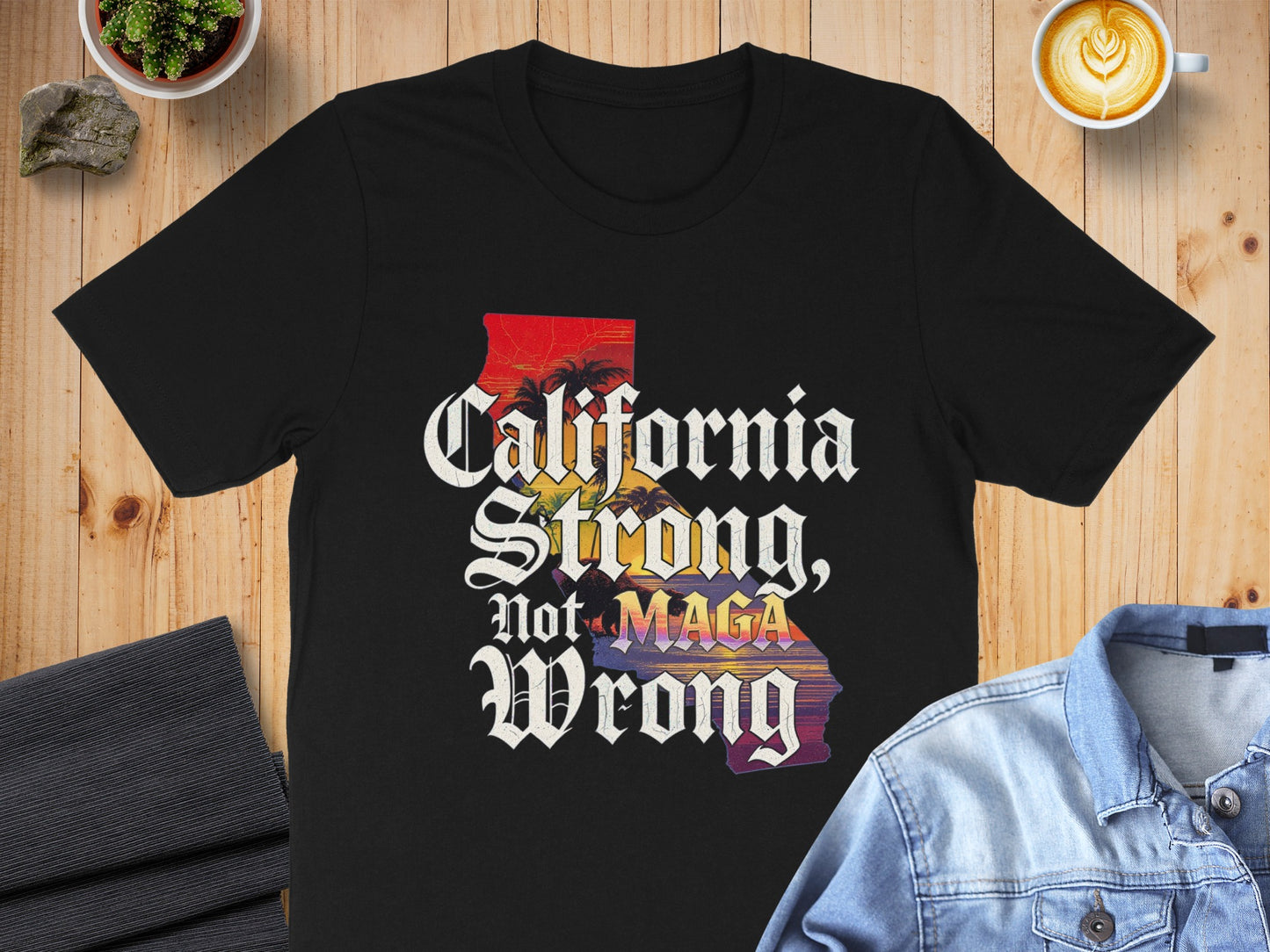 California Strong Not Wrong Graphic T-Shirt product