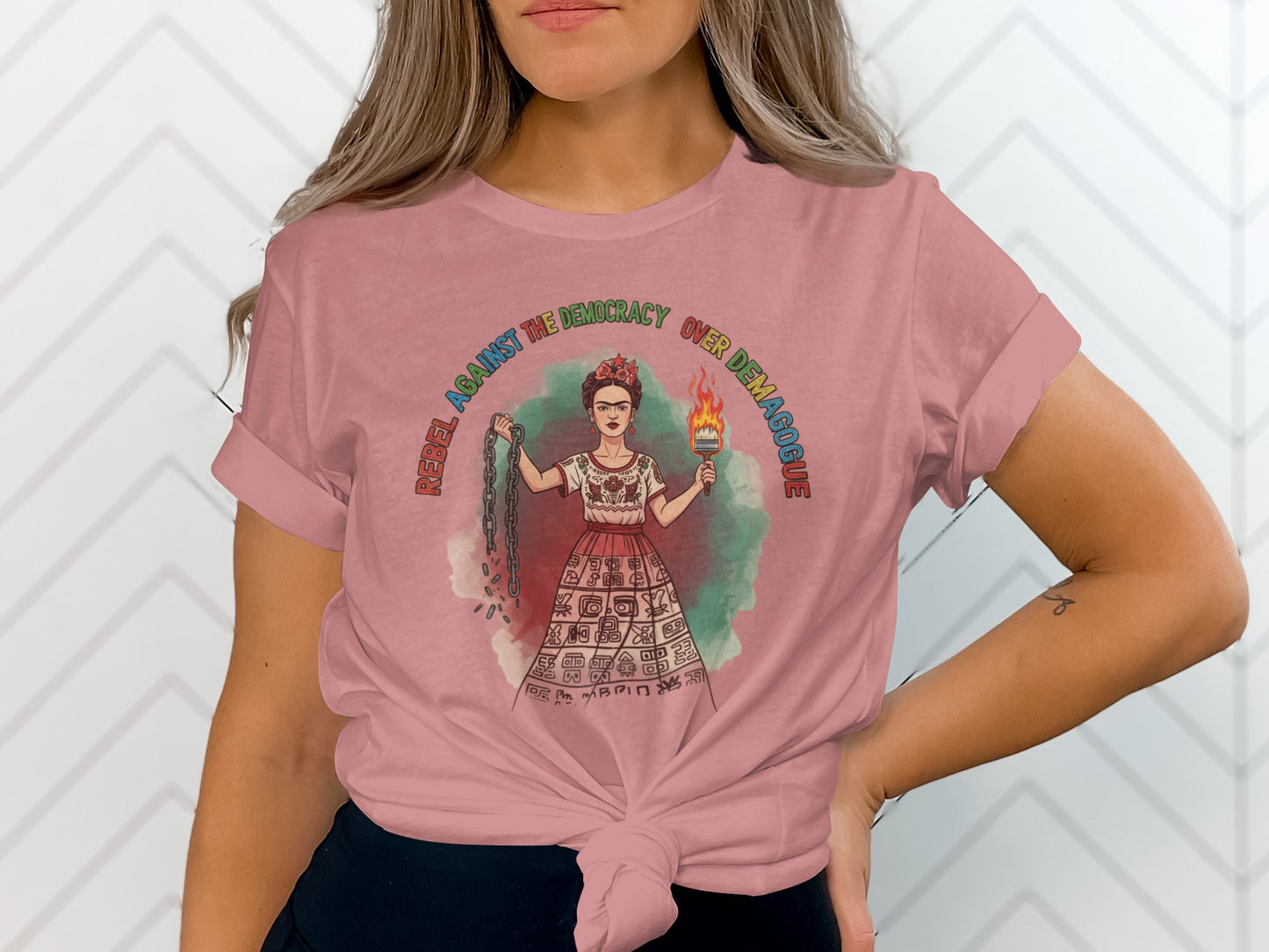 Rebel Against The Monarchy Over Theocracy T-shirt