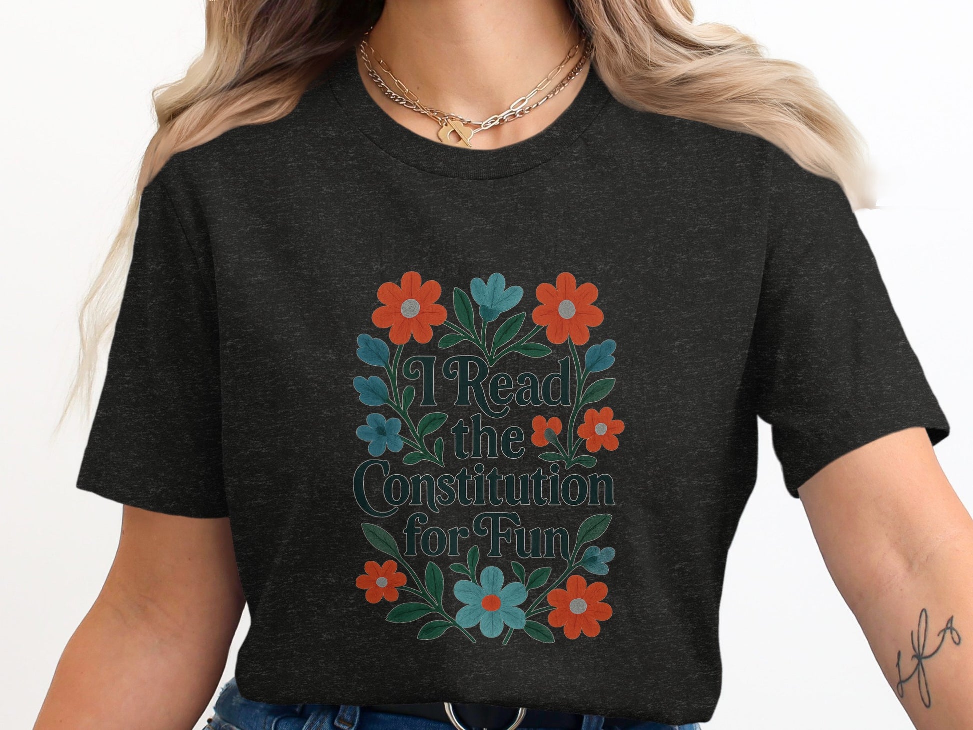 I Read the Constitution for Fun Graphic T-Shirt product type