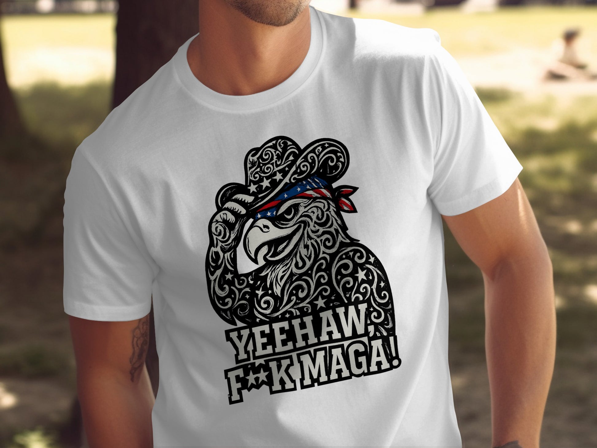 Yeehaw F**k Maga unisex t-shirt