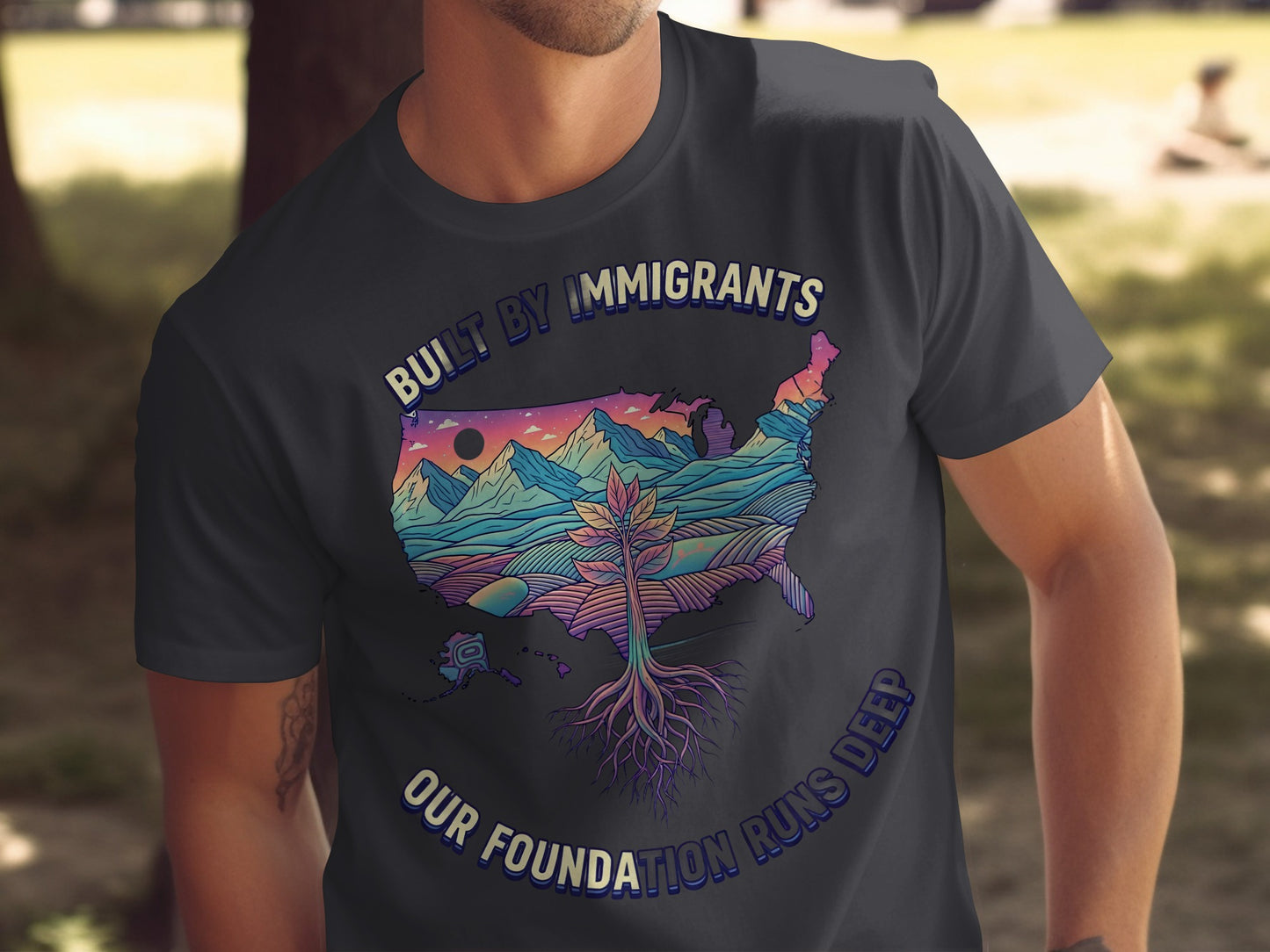 Built by Immigrants Our Foundation Runs Deep product type