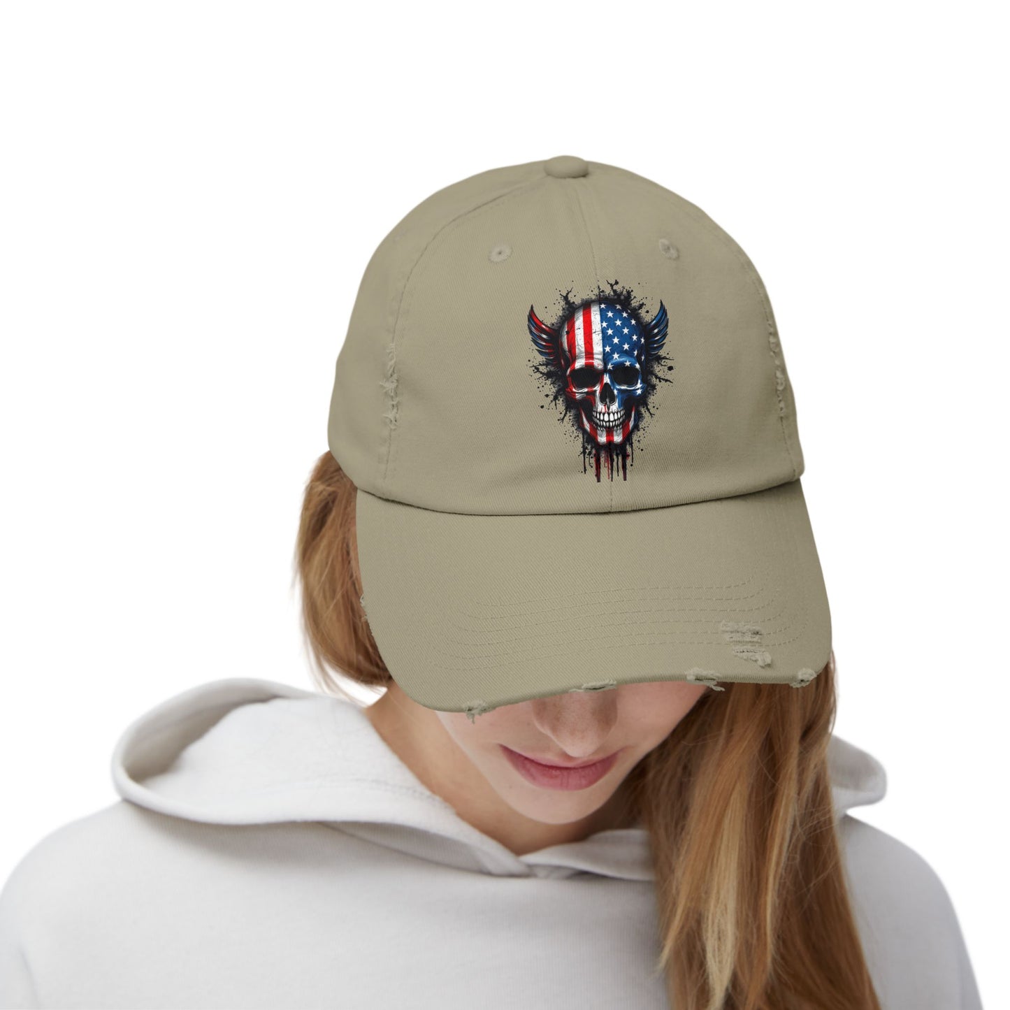 Vintage American Freedom Distressed Cap