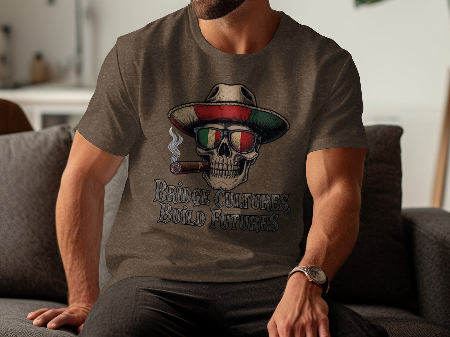 Bridge Cultures Build Futures Graphic T-Shirt product