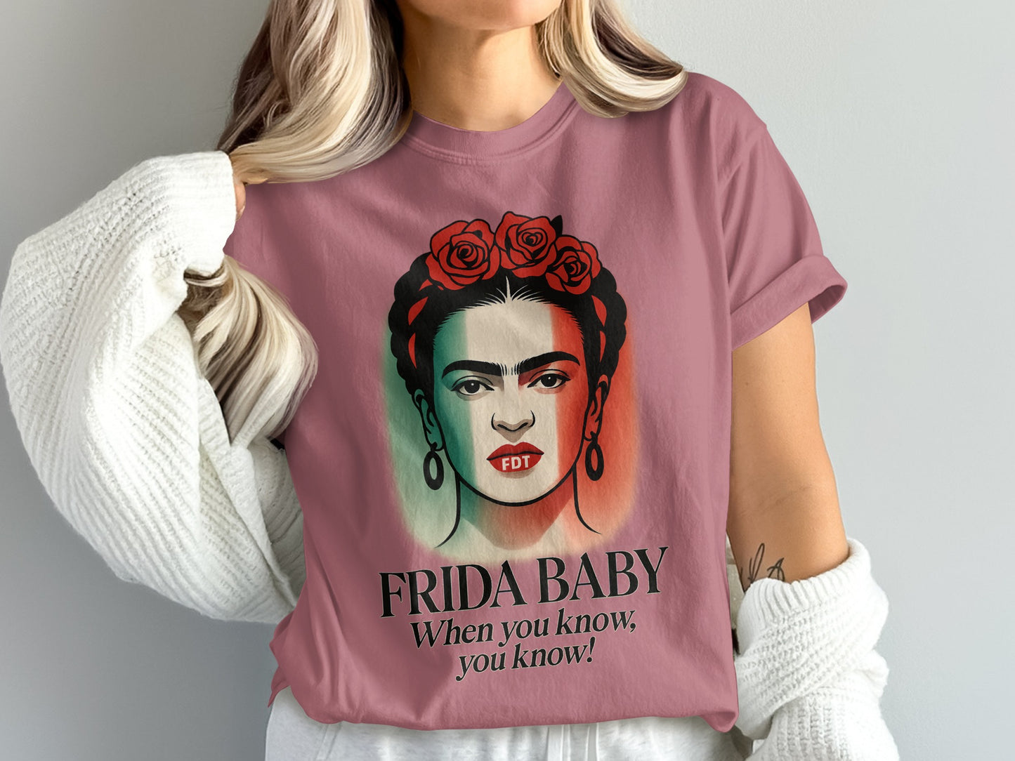 Frida Baby When you know you know short sleeve shirt product