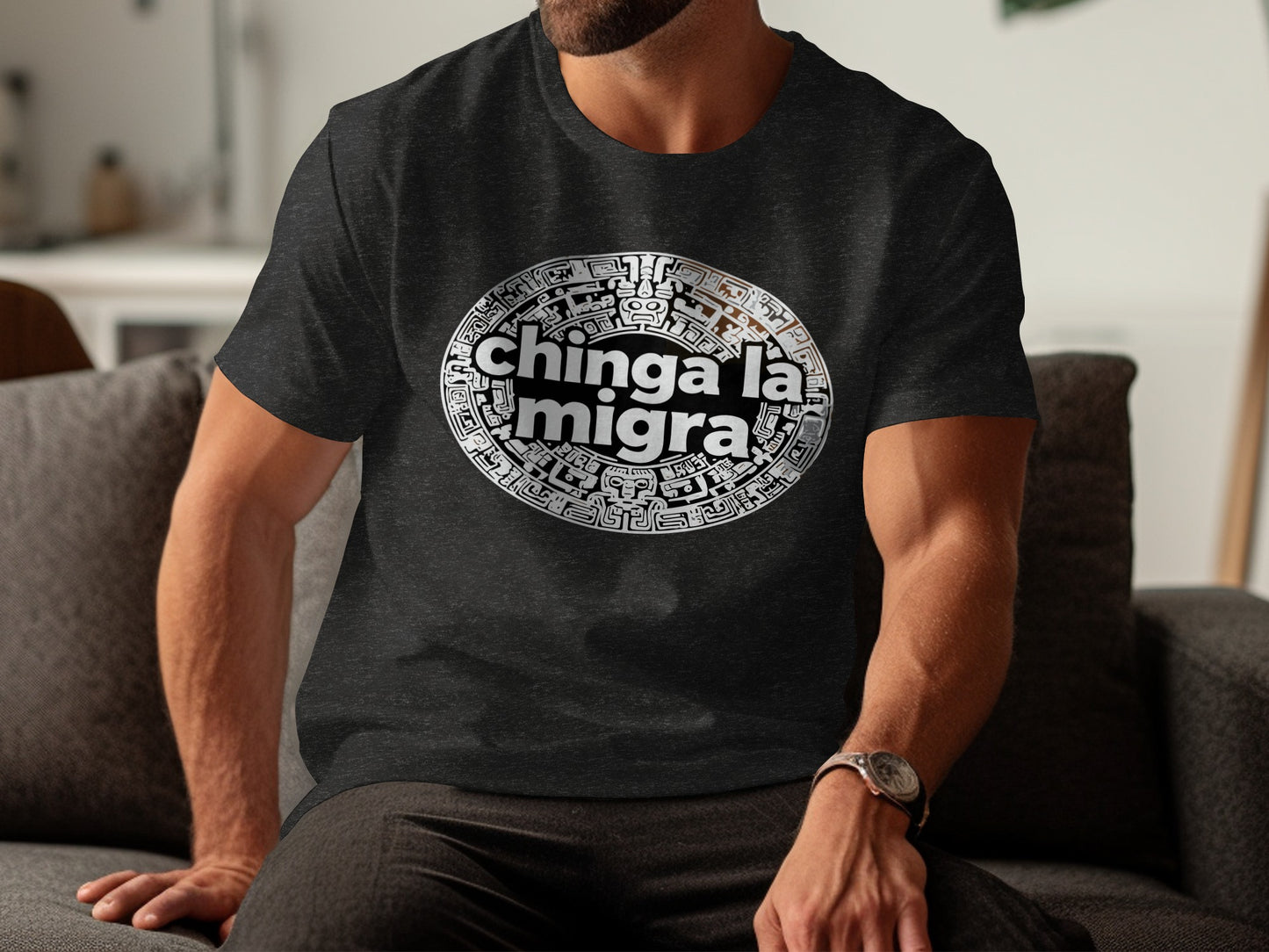 Bold Statement Chinga La Migra Graphic Tee product