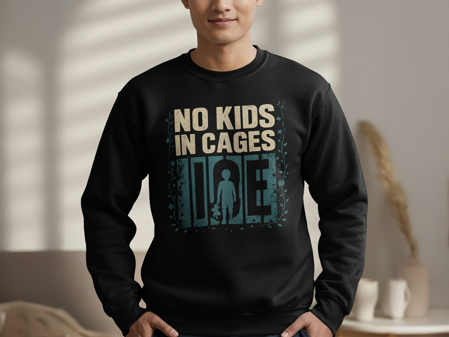No Kids in Cages Protest Sweatshirt product