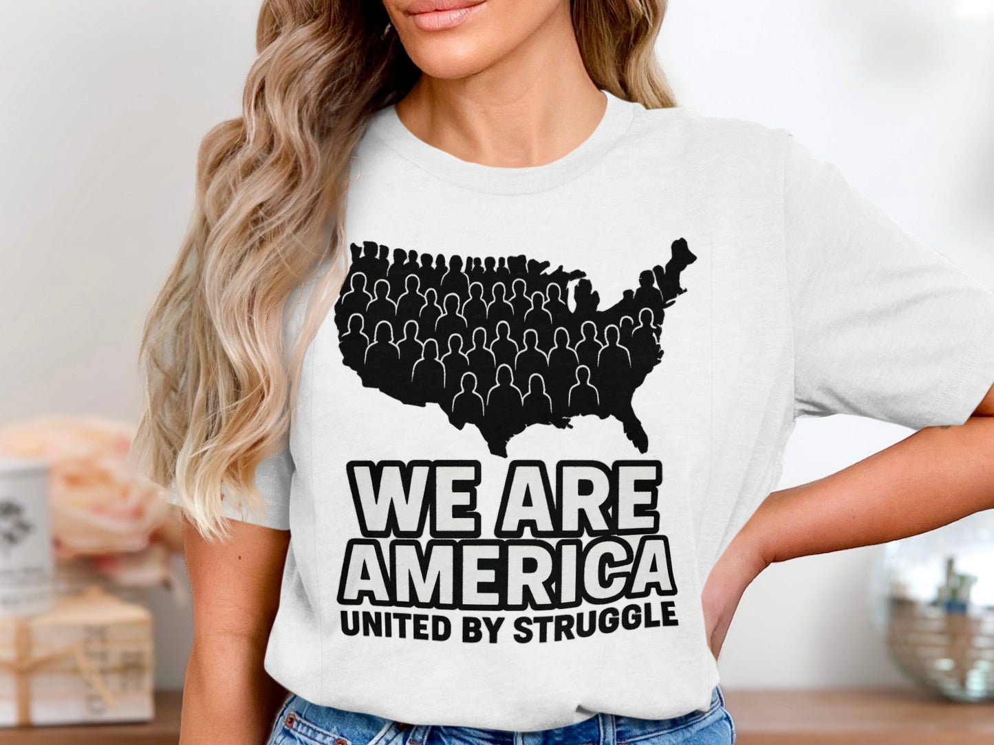 We Are America United By Struggle Graphic Shirt product